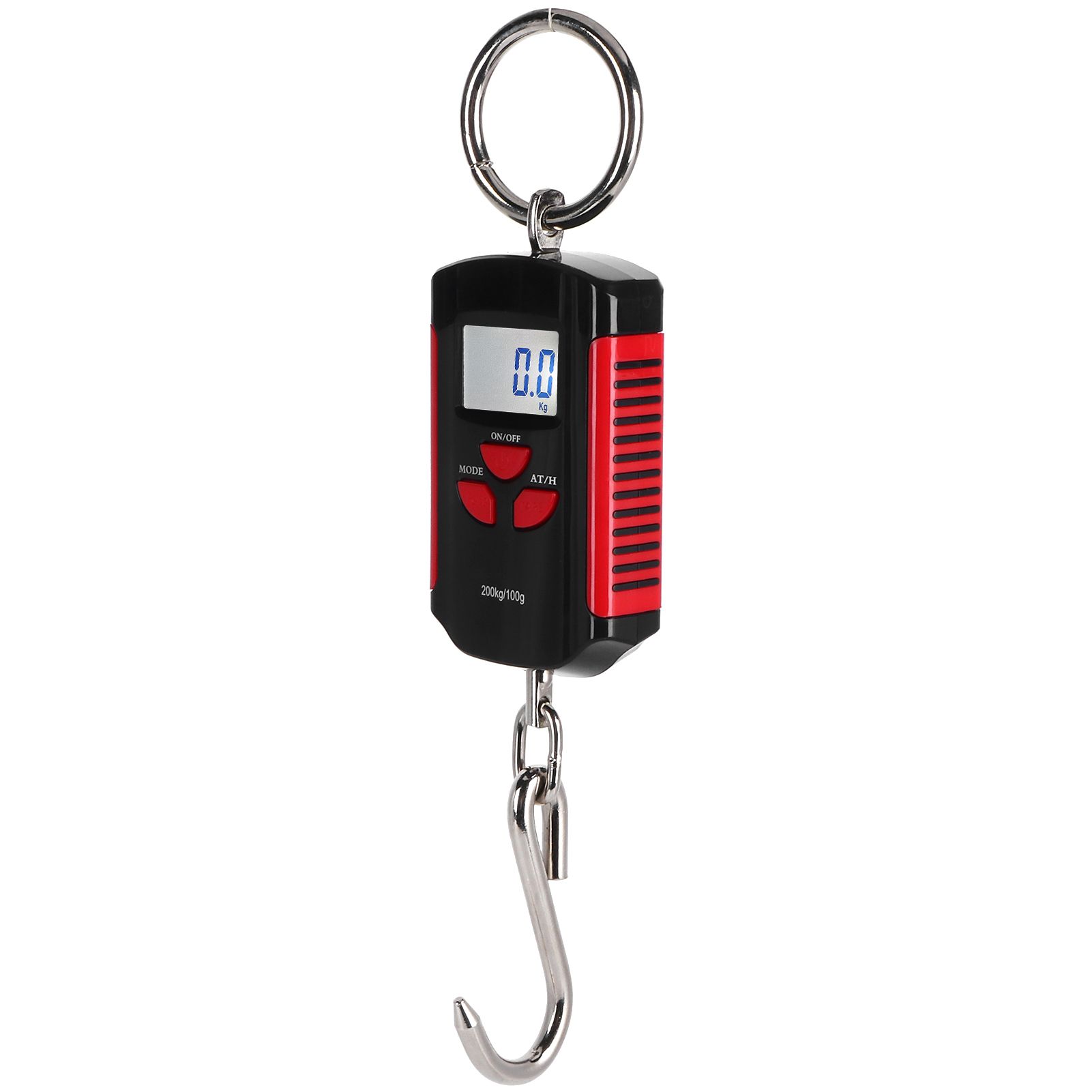 Portable Electronic Hanging Scale Digital LCD Backlit Display kg/lb/JIN 200KG view 2