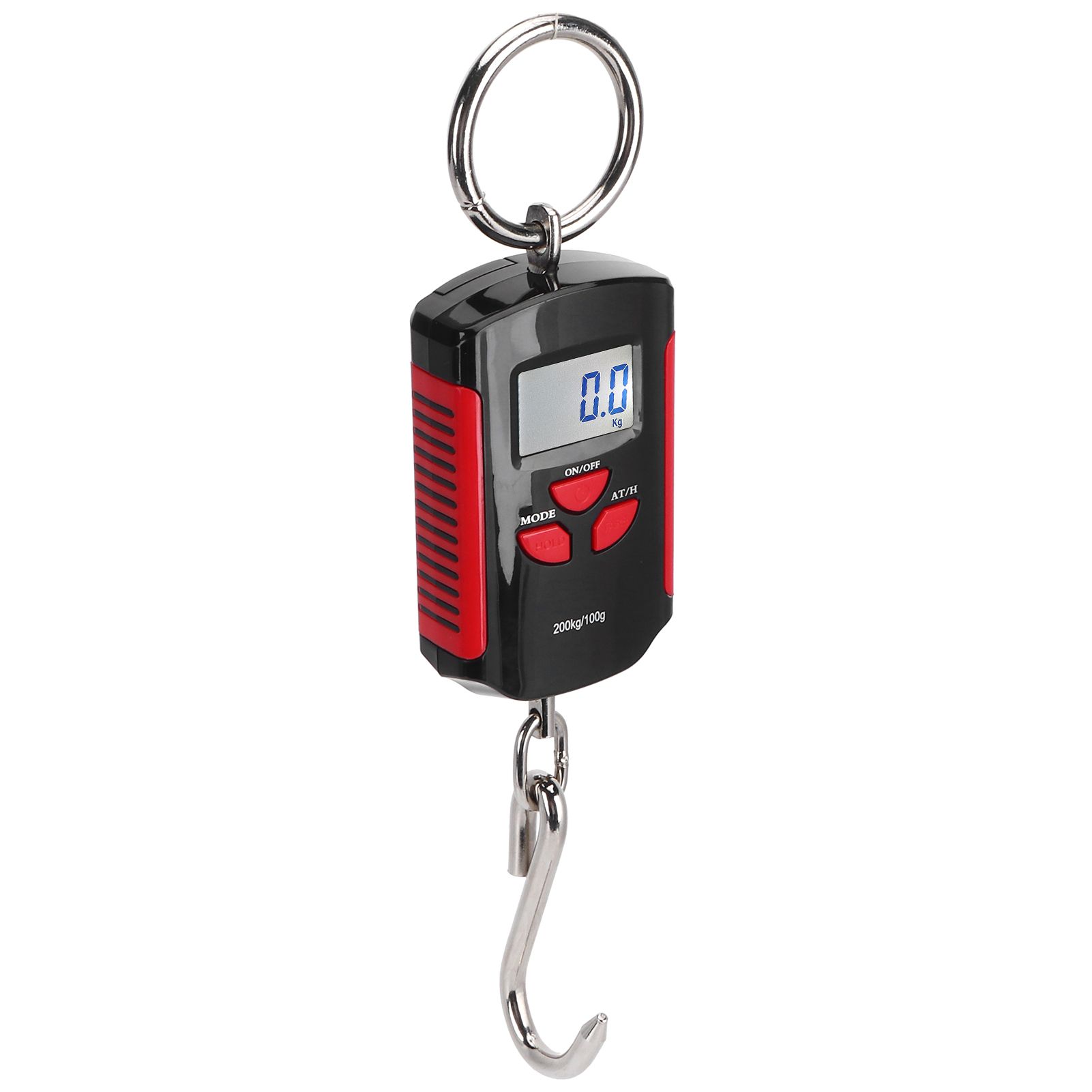 Portable Electronic Hanging Scale Digital LCD Backlit Display kg/lb/JIN 200KG view 3
