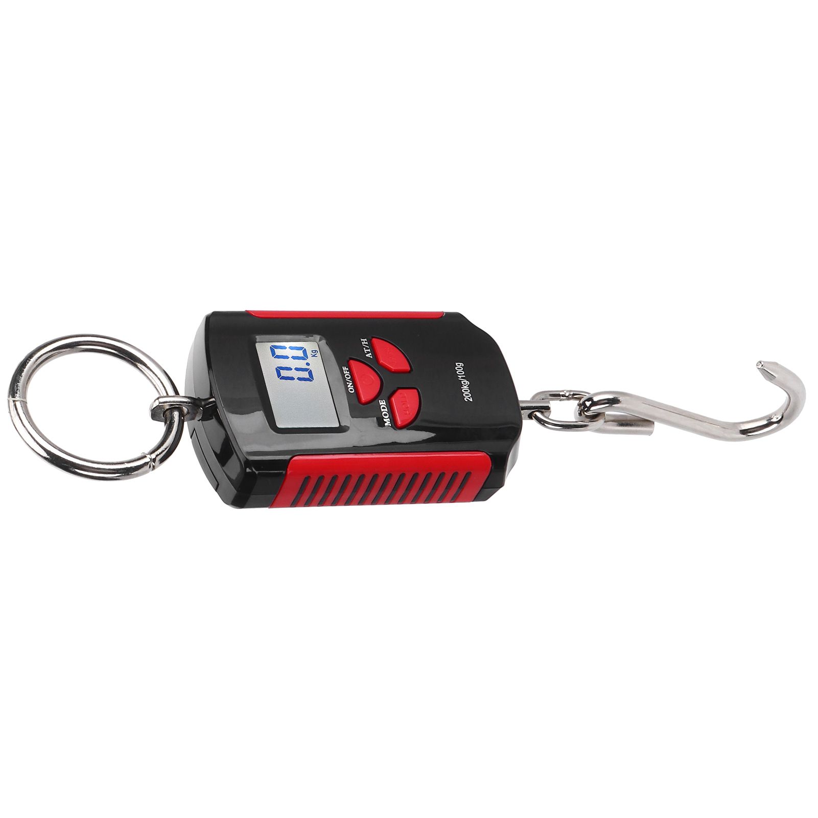 Portable Electronic Hanging Scale Digital LCD Backlit Display kg/lb/JIN 200KG view 8
