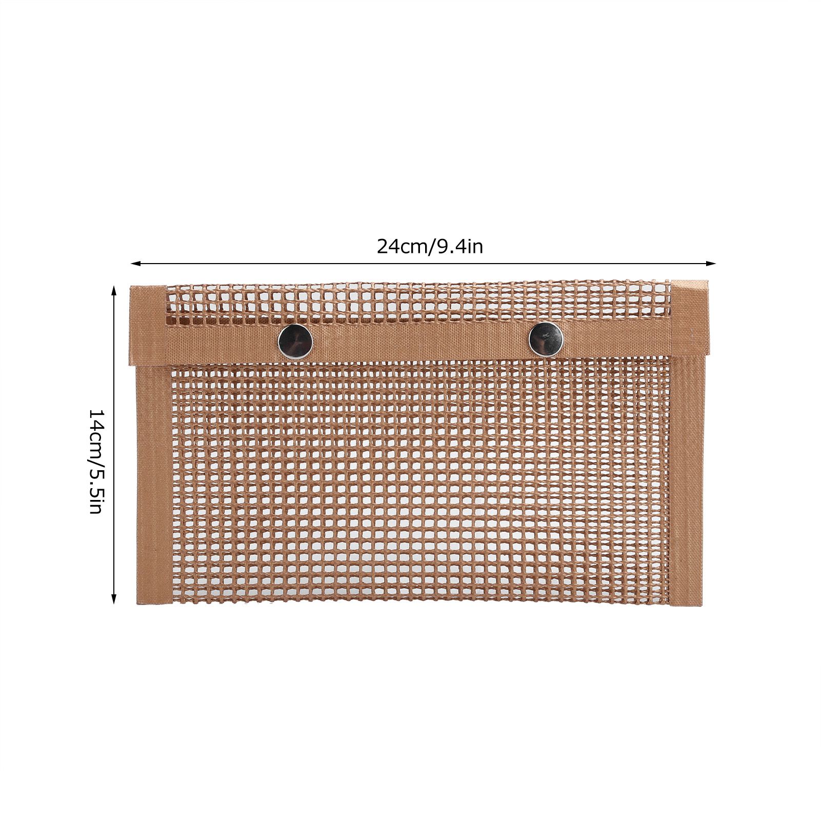 Non‑Stick Barbecue Baking Grilling PTFE Bag Heat‑Resistant Reusable Mesh for view 13