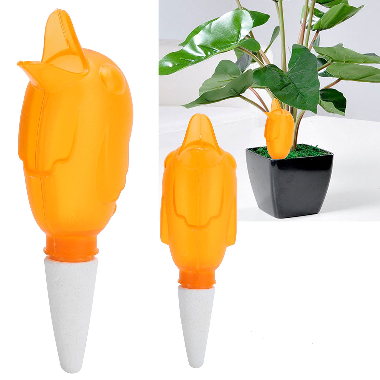 2Pcs Automatic Drip Irrigation System Dripping Water Spike Garden Watering view 10