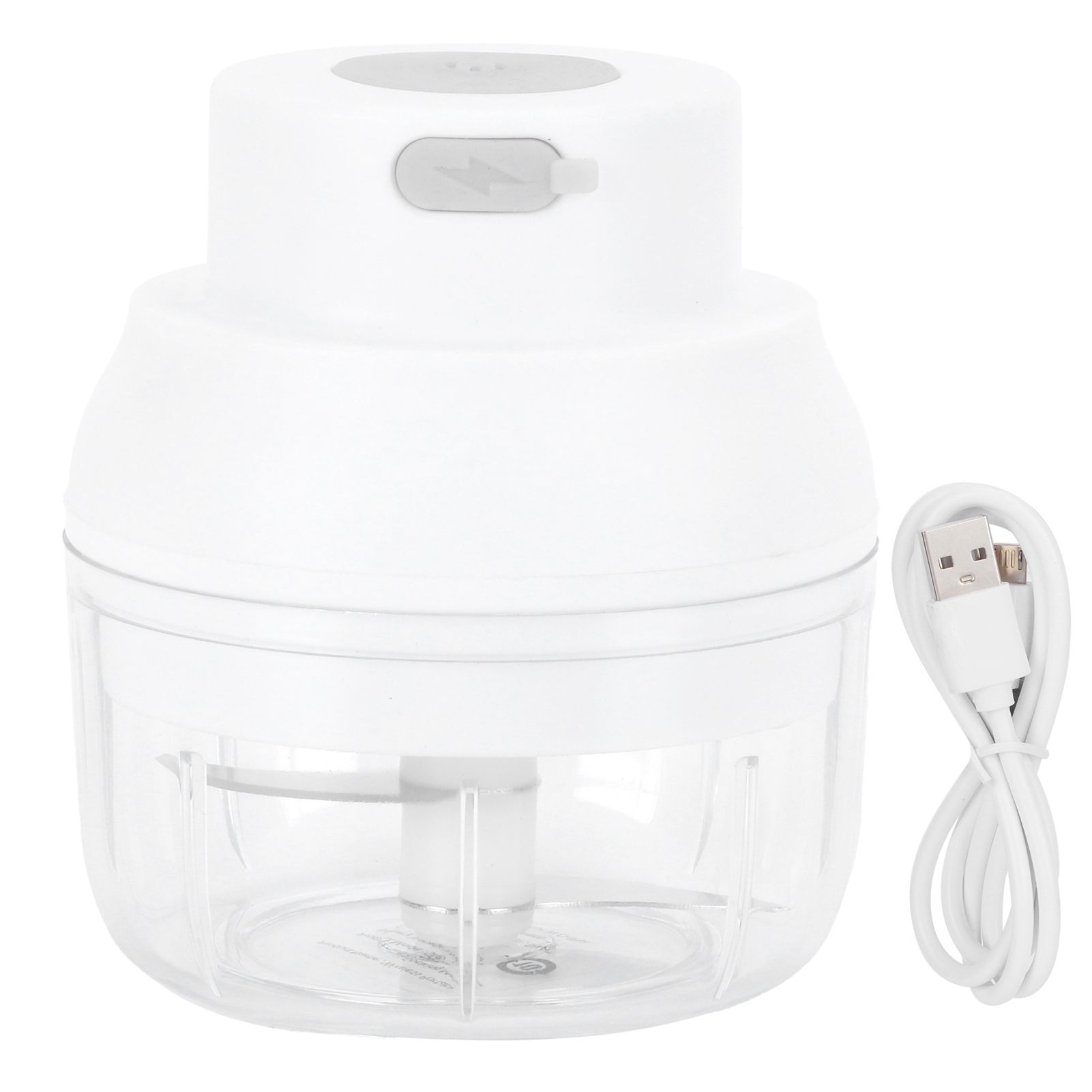 100ml USB Vegetable Cutter Mini Garlic Crusher Chopper Electric Garlic Masher