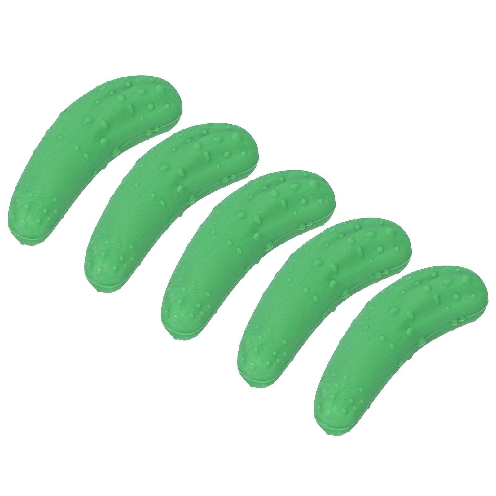 5Pcs Wine Stoppers Silicone Reusable Artificial Cucumber Shape Beverage Bottle view 7