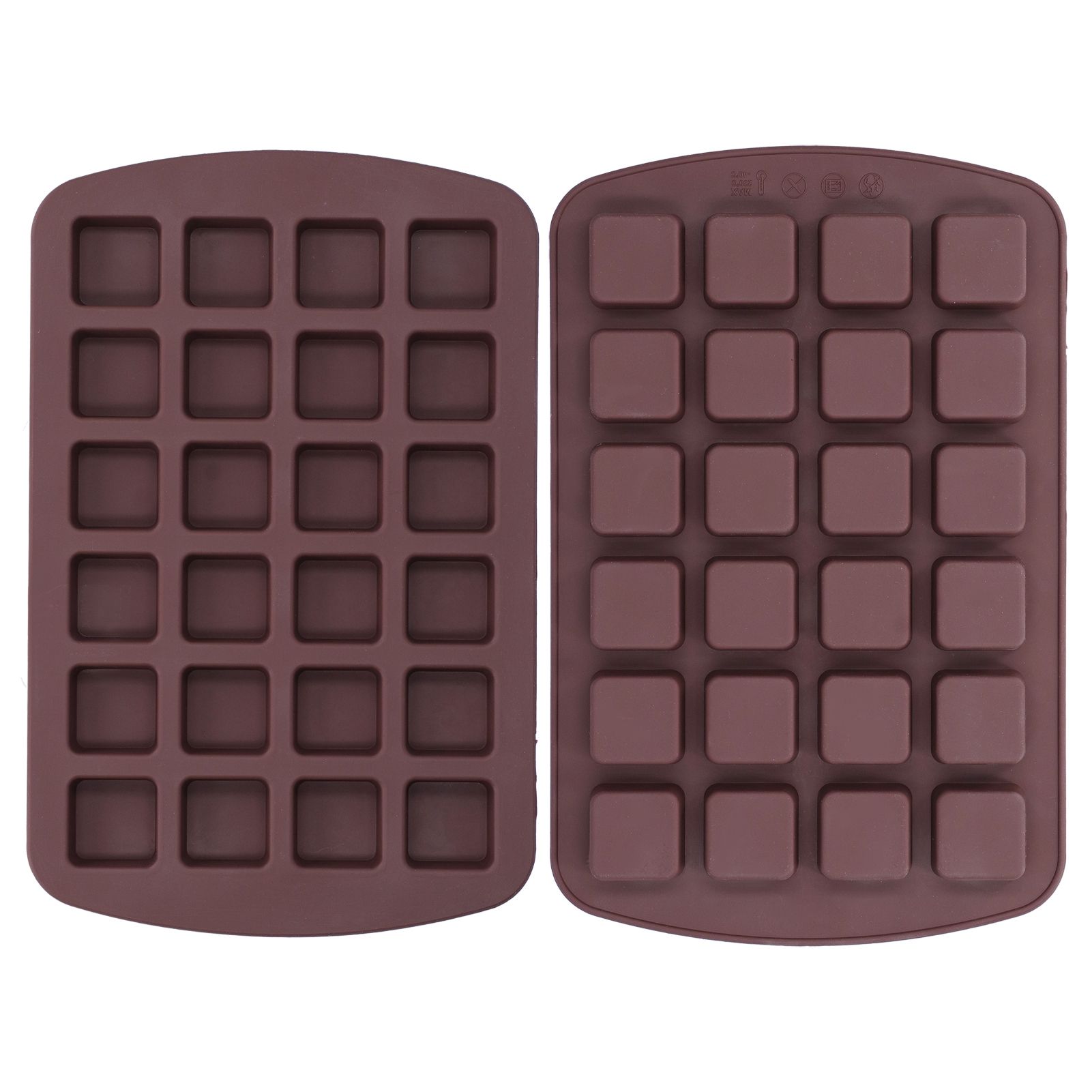 Candy Chocolate Mold Silicone 24 Grids Hand‑Made Cupcake Baking Mould Kitchen view 7