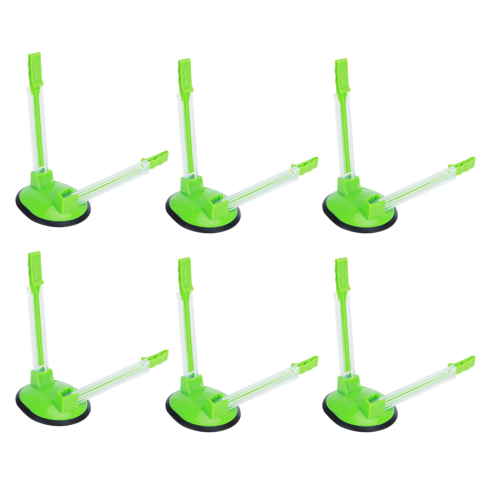 6Pcs Food Storage Bag Holder Stand HandsFree Bag Racks Home Kitchen Accessory view 8