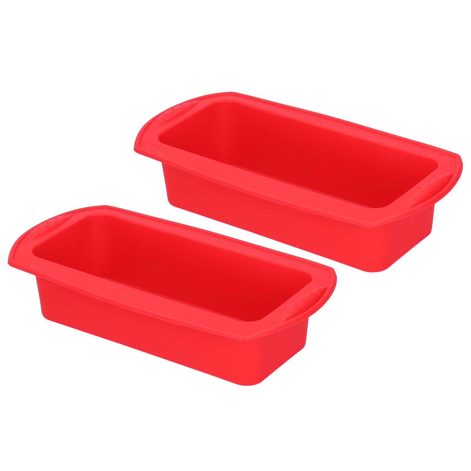 2Pcs Rectangle Silicone Cake Pan Bread Mold Baking Tool 2lb Cake Moulds view 4