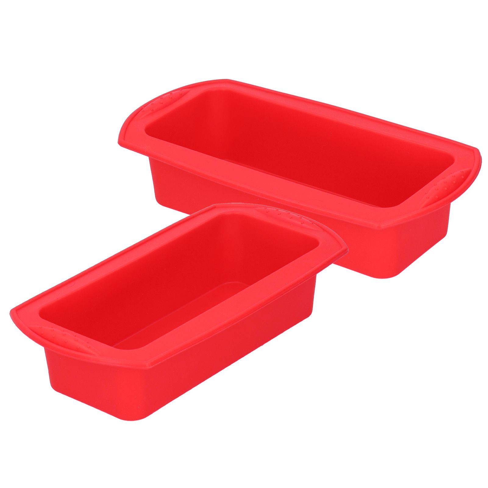 2Pcs Rectangle Silicone Cake Pan Bread Mold Baking Tool 2lb Cake Moulds view 7