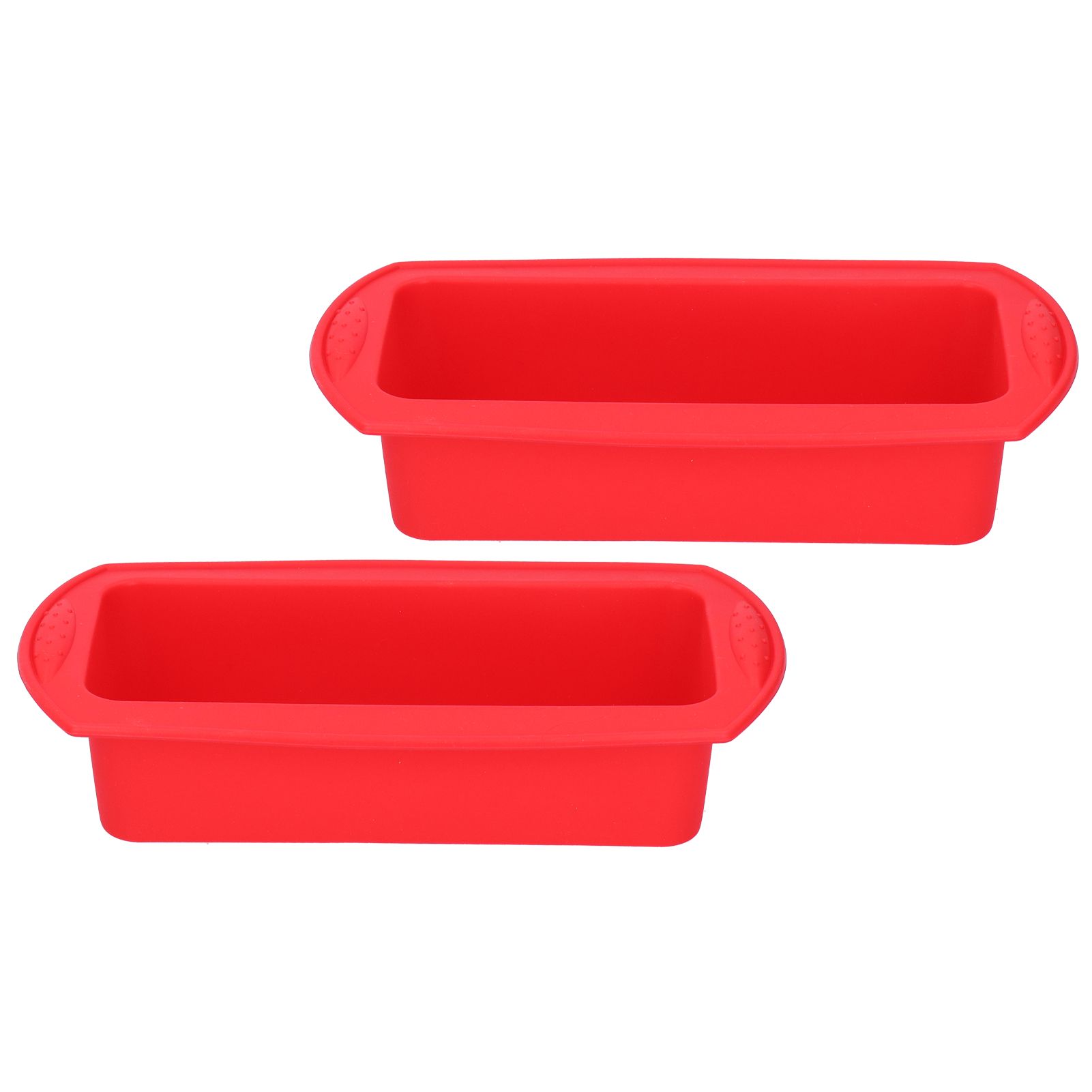2Pcs Rectangle Silicone Cake Pan Bread Mold Baking Tool 2lb Cake Moulds view 8