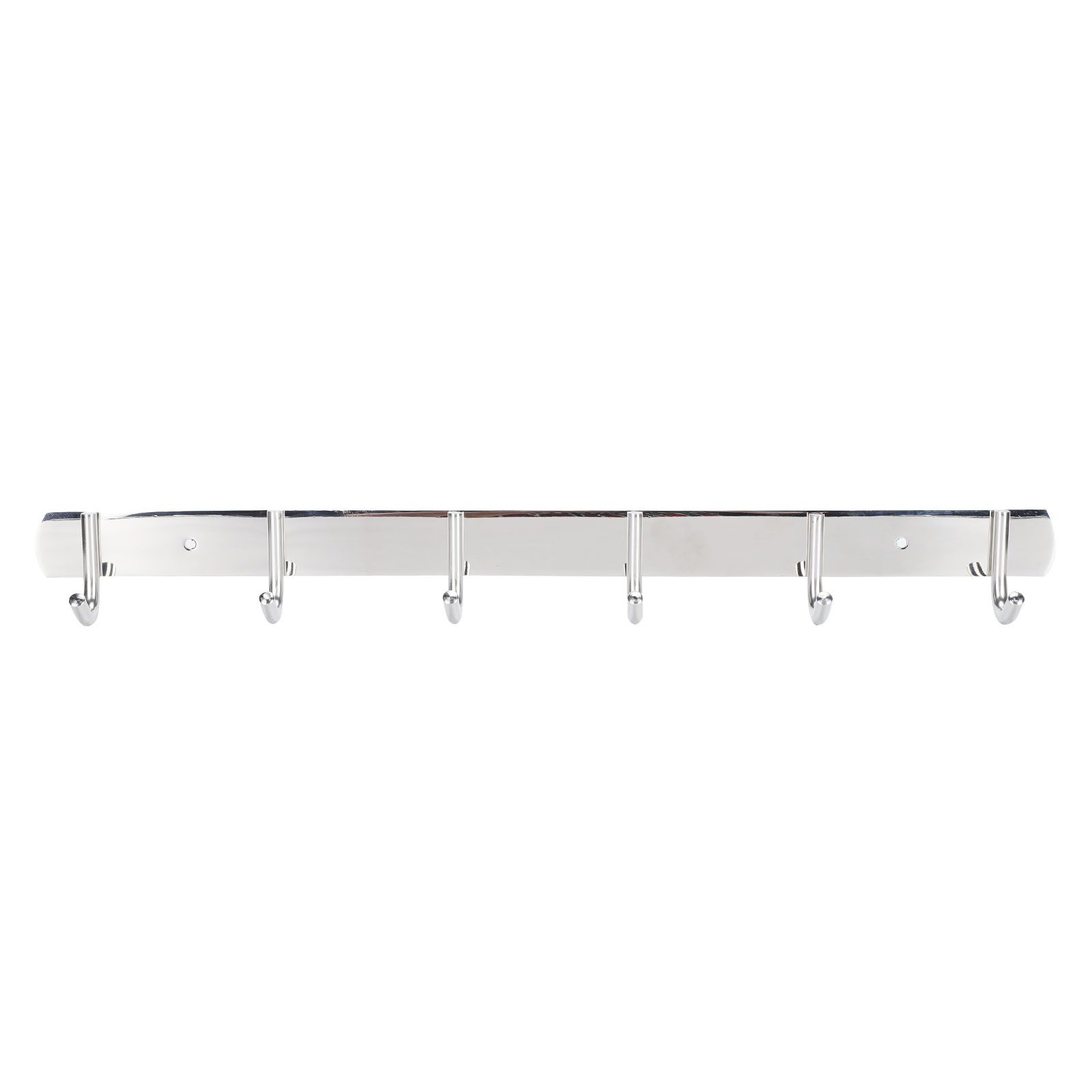 Stainless Steel Towel Hook Storage Rack Hanger with 6 Hooks for Kitchen Living view 8