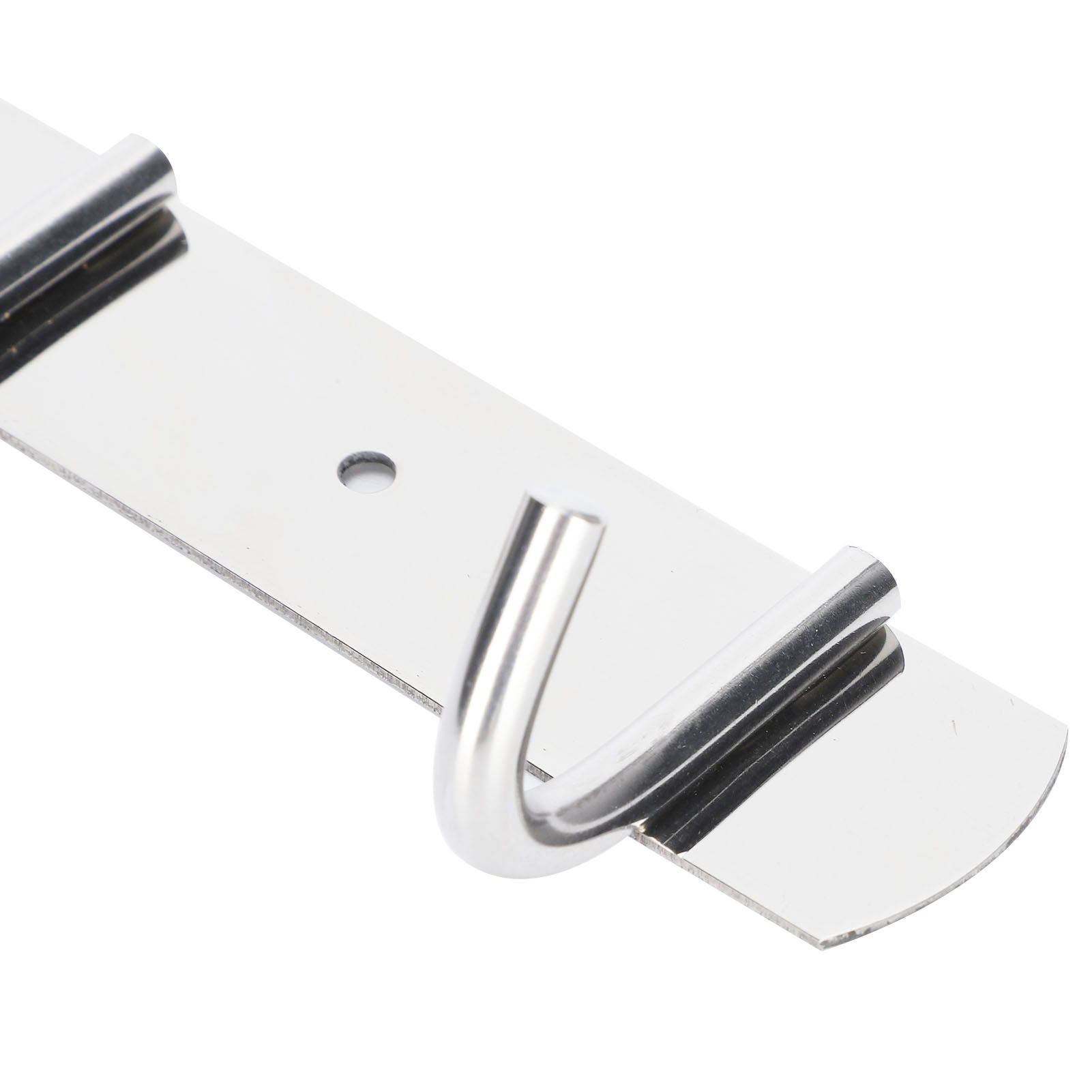Stainless Steel Towel Hook Storage Rack Hanger with 6 Hooks for Kitchen Living view 11