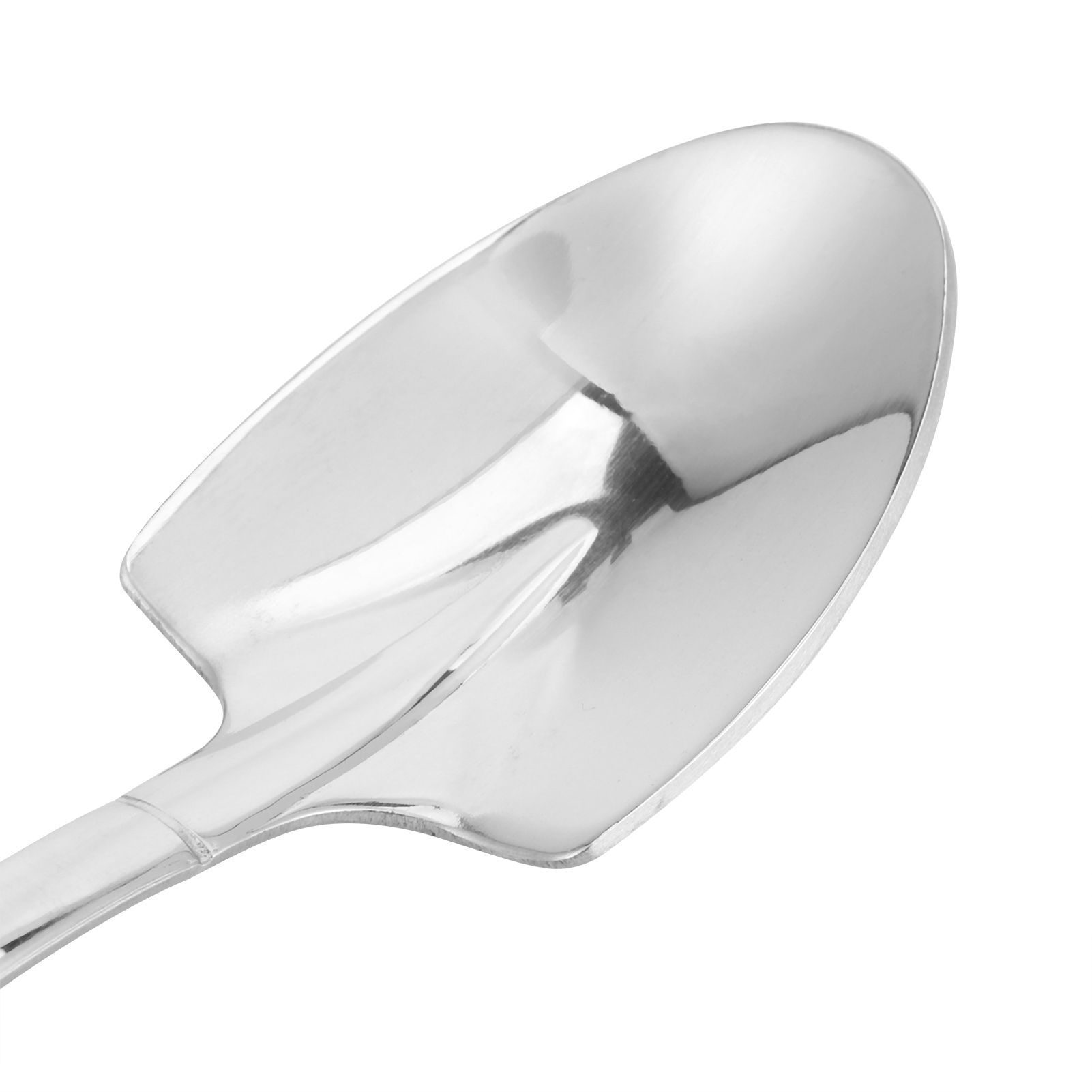 5pcs Dessert Coffee Spoons 304 Stainless Steel Ice Cream Dessert Cake Spoons view 12