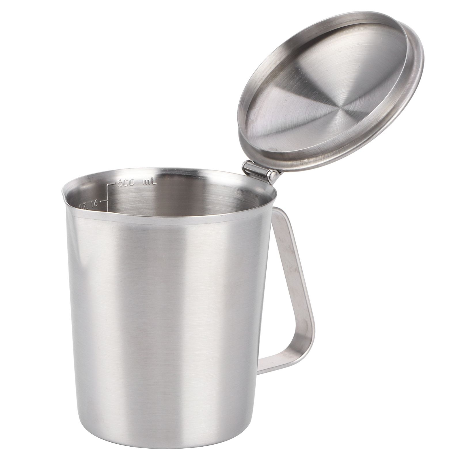 Coffee Latte Cup Thicken 304 Stainless Steel Measuring cup Milk Frothing Jug view 4