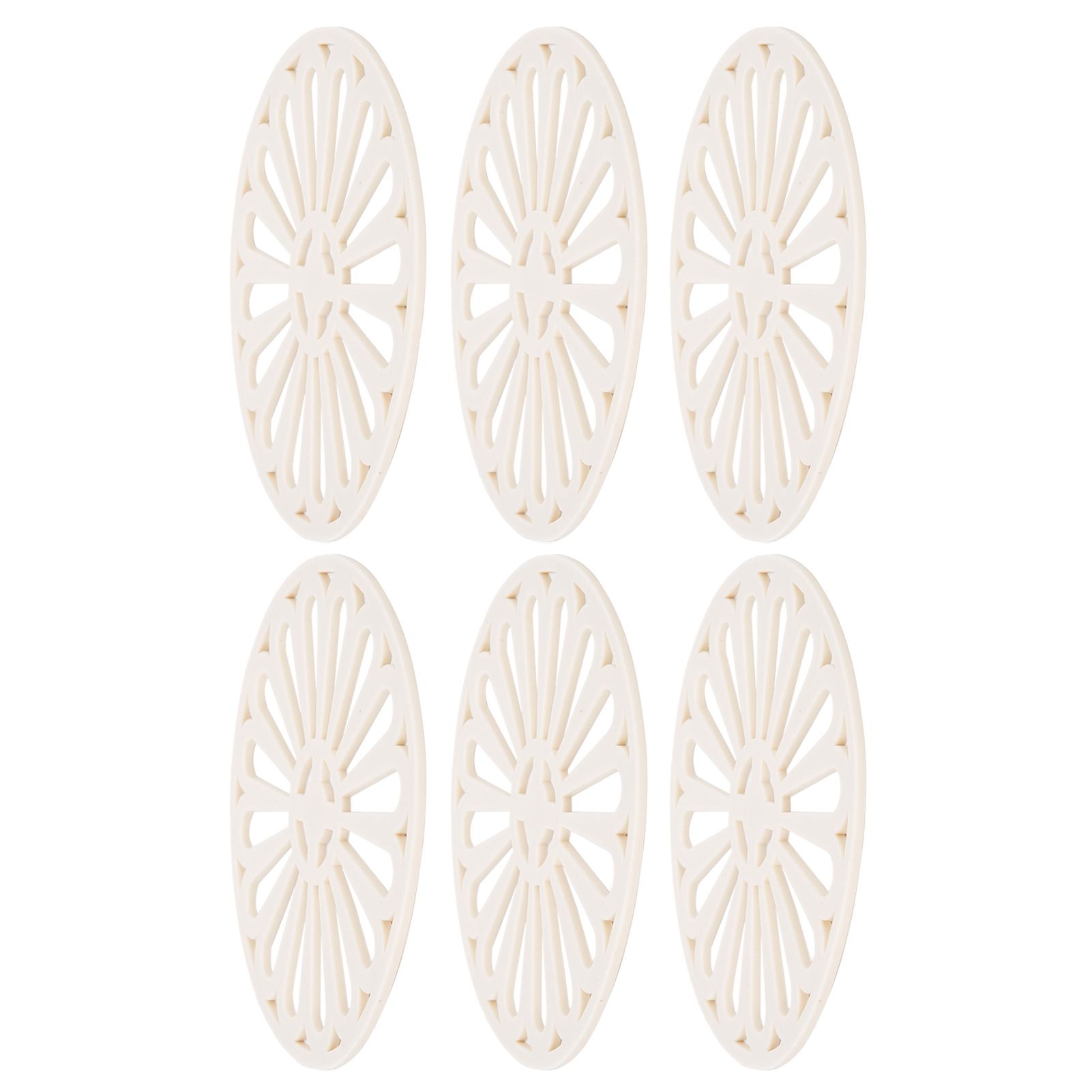 6Pcs Coaster Round Thickened Creative Insulation Pad Kitchen Table Mat view 7