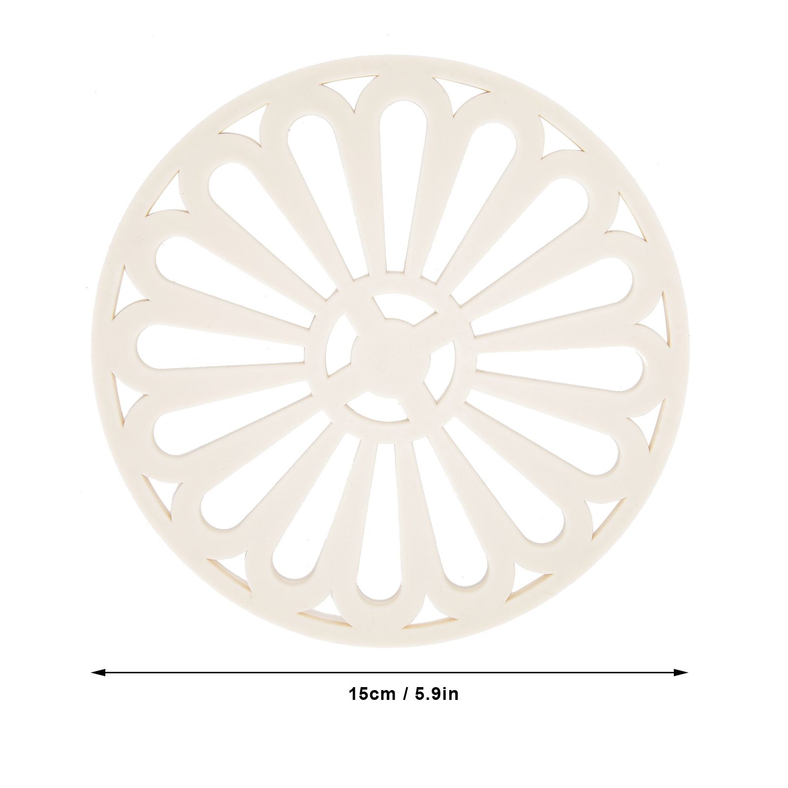 6Pcs Coaster Round Thickened Creative Insulation Pad Kitchen Table Mat view 14