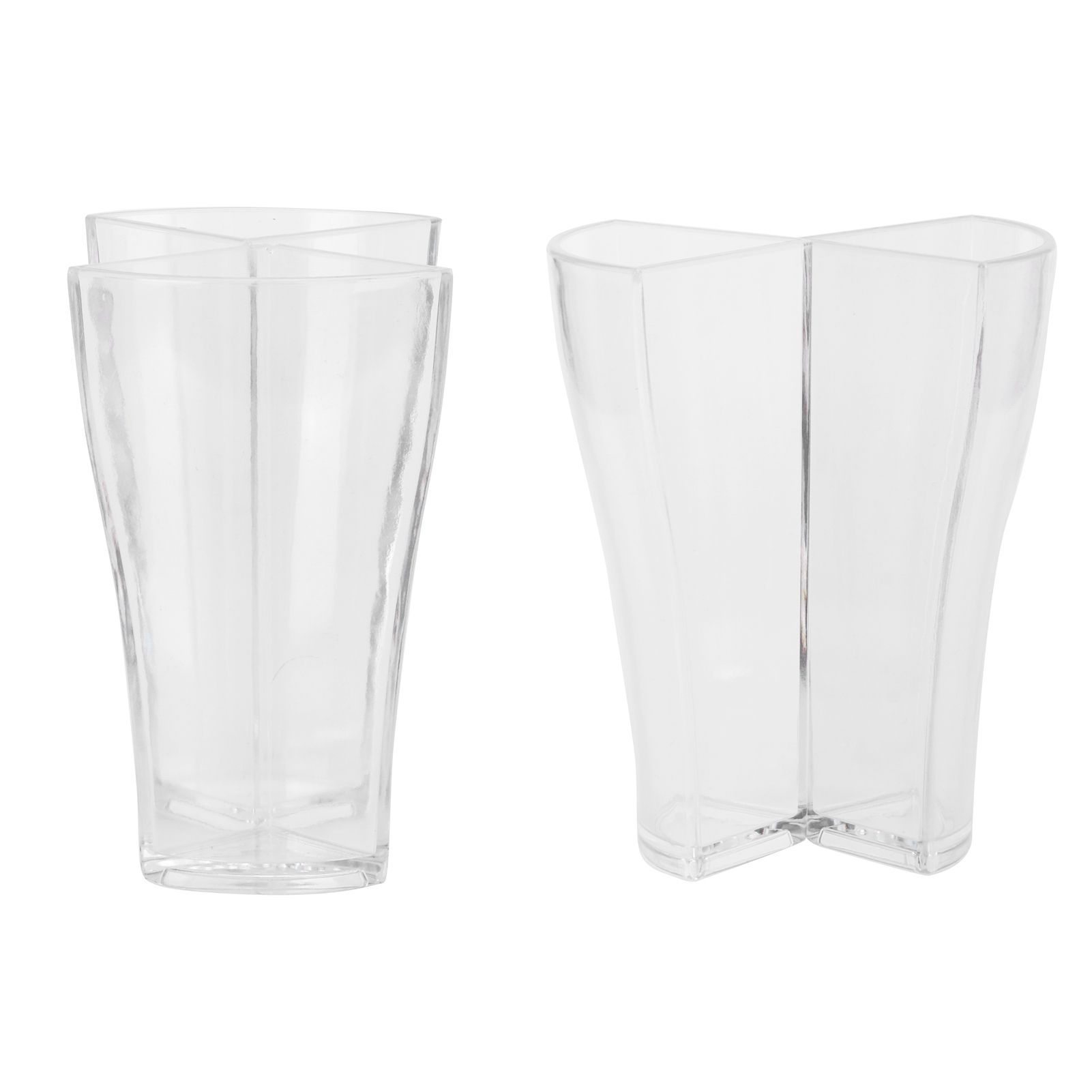 4in 1 Beer Glass Cups Mug Transparent Acrylic Wine Glass for Bar Club Party view 7