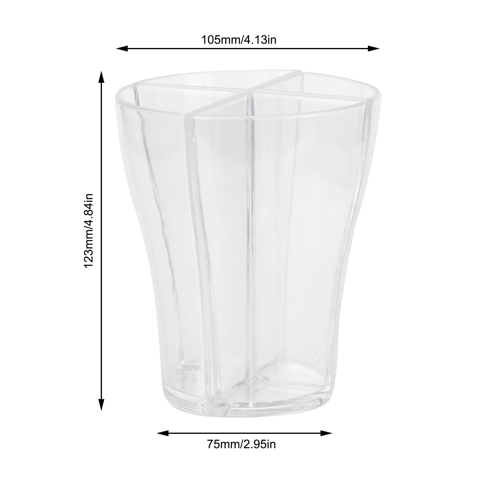 4in 1 Beer Glass Cups Mug Transparent Acrylic Wine Glass for Bar Club Party view 11