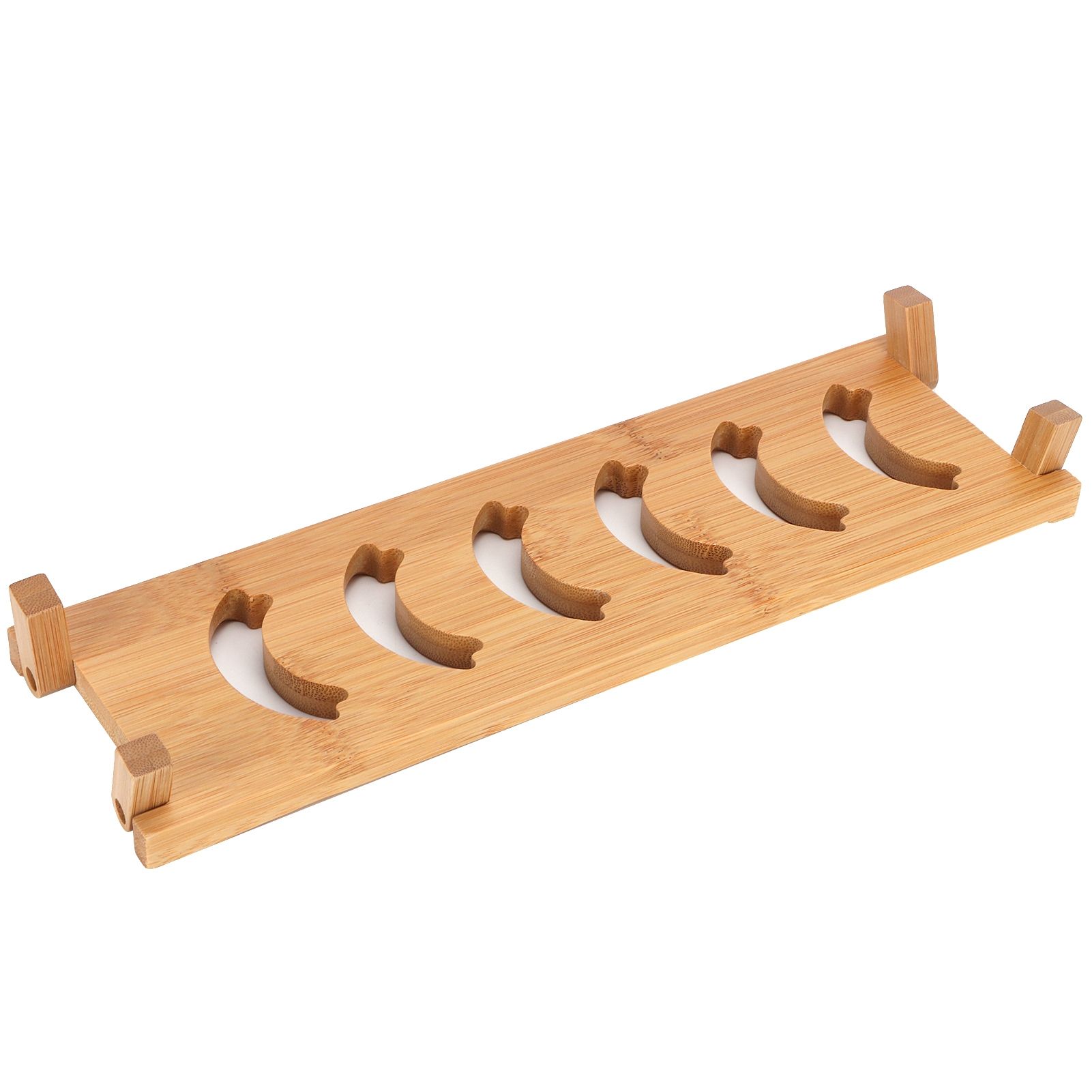 Bamboo Teacup Holder Shelf Tea Cup Draining Rack Organizer Tea Ceremony view 14
