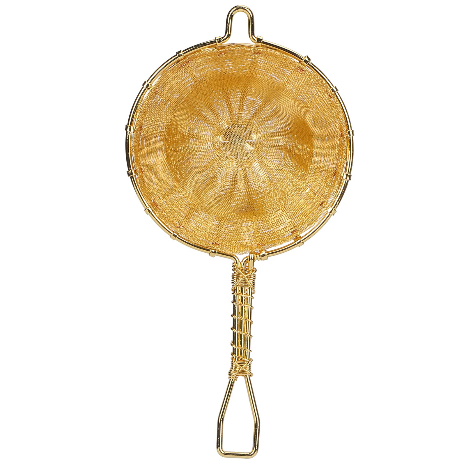 Tea Infuser Strainer Pure Copper Reusable Loose Leaf Teapot Filter for Home Office — image 1