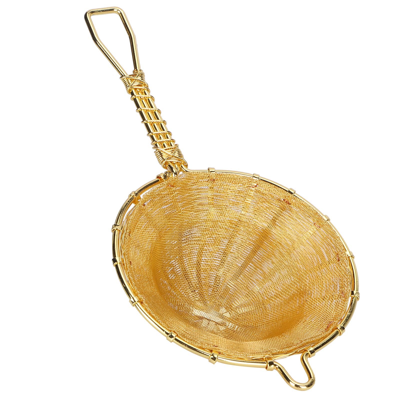 Tea Infuser Strainer Pure Copper Reusable Loose Leaf Teapot Filter for Home Office view 3