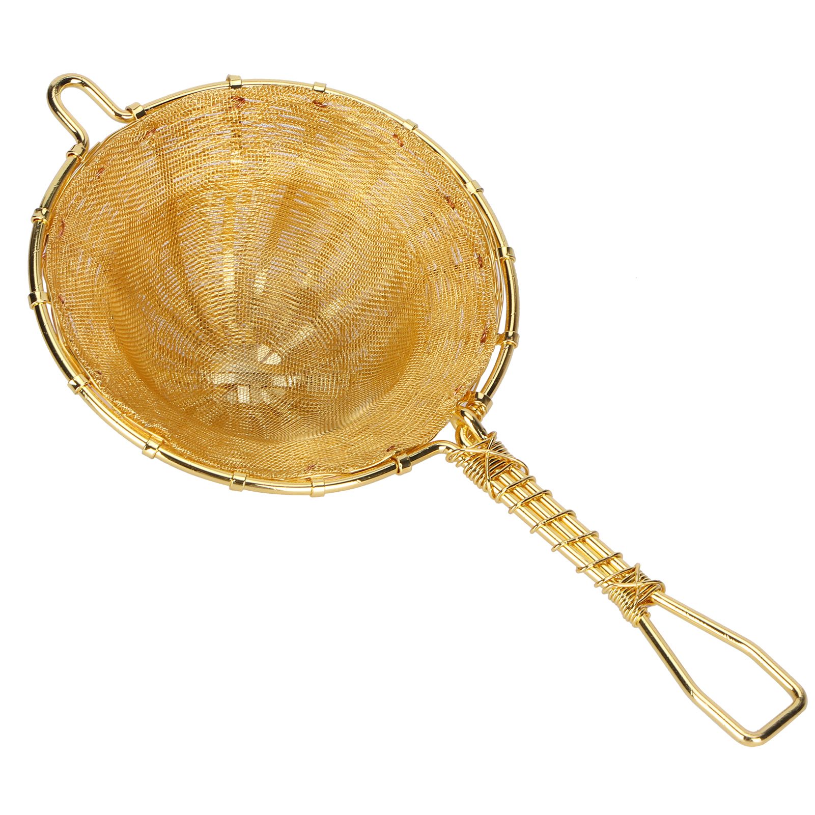 Tea Infuser Strainer Pure Copper Reusable Loose Leaf Teapot Filter for Home Office view 4