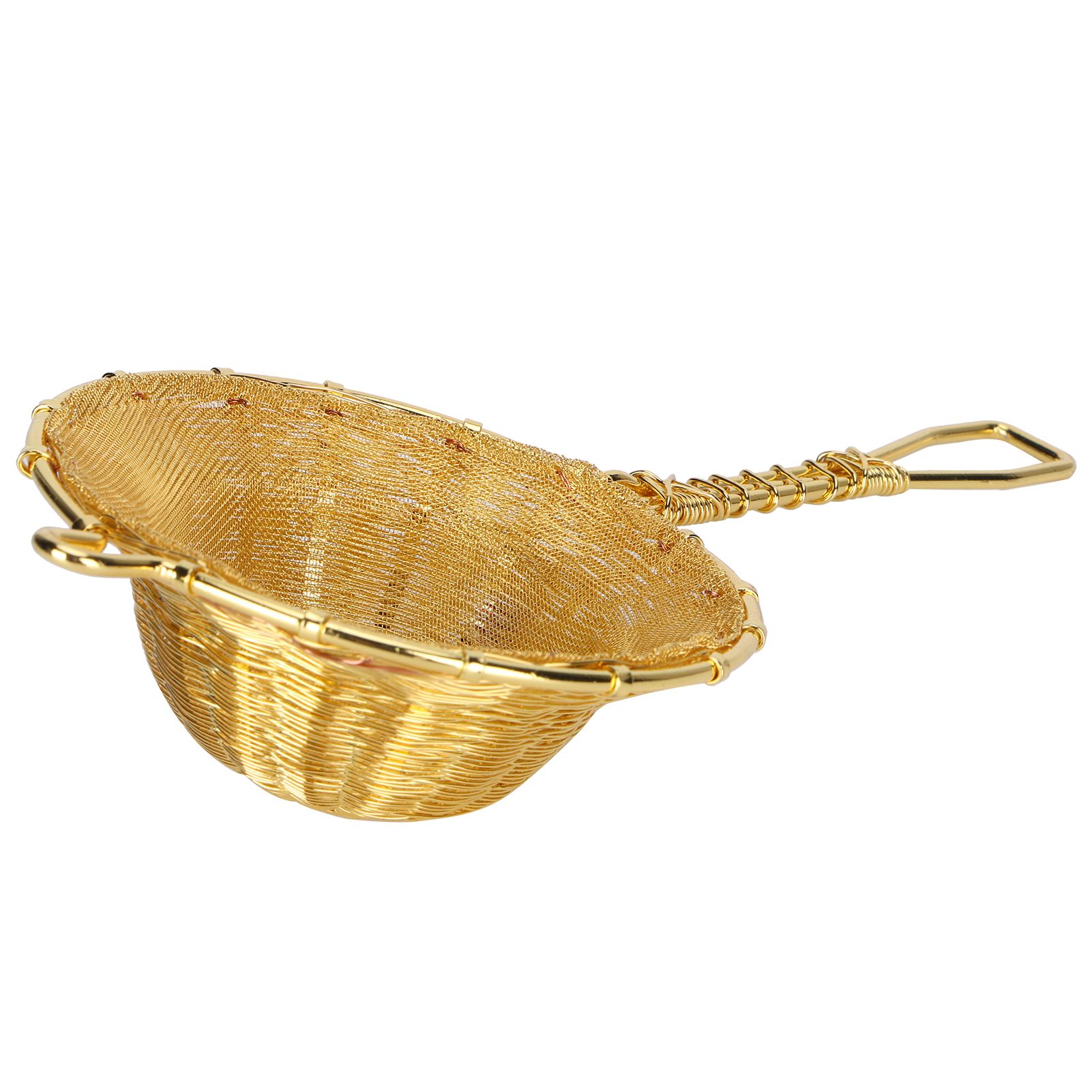 Tea Infuser Strainer Pure Copper Reusable Loose Leaf Teapot Filter for Home Office view 5