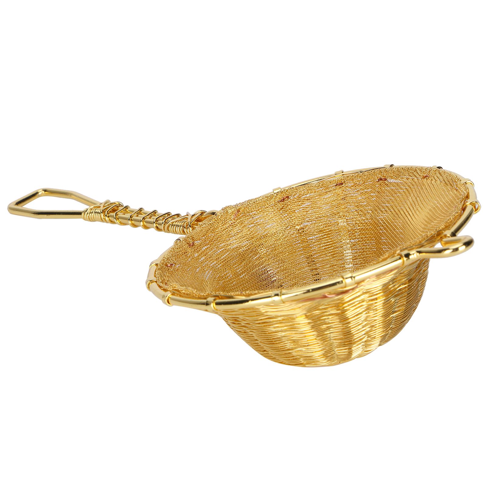 Tea Infuser Strainer Pure Copper Reusable Loose Leaf Teapot Filter for Home Office view 7