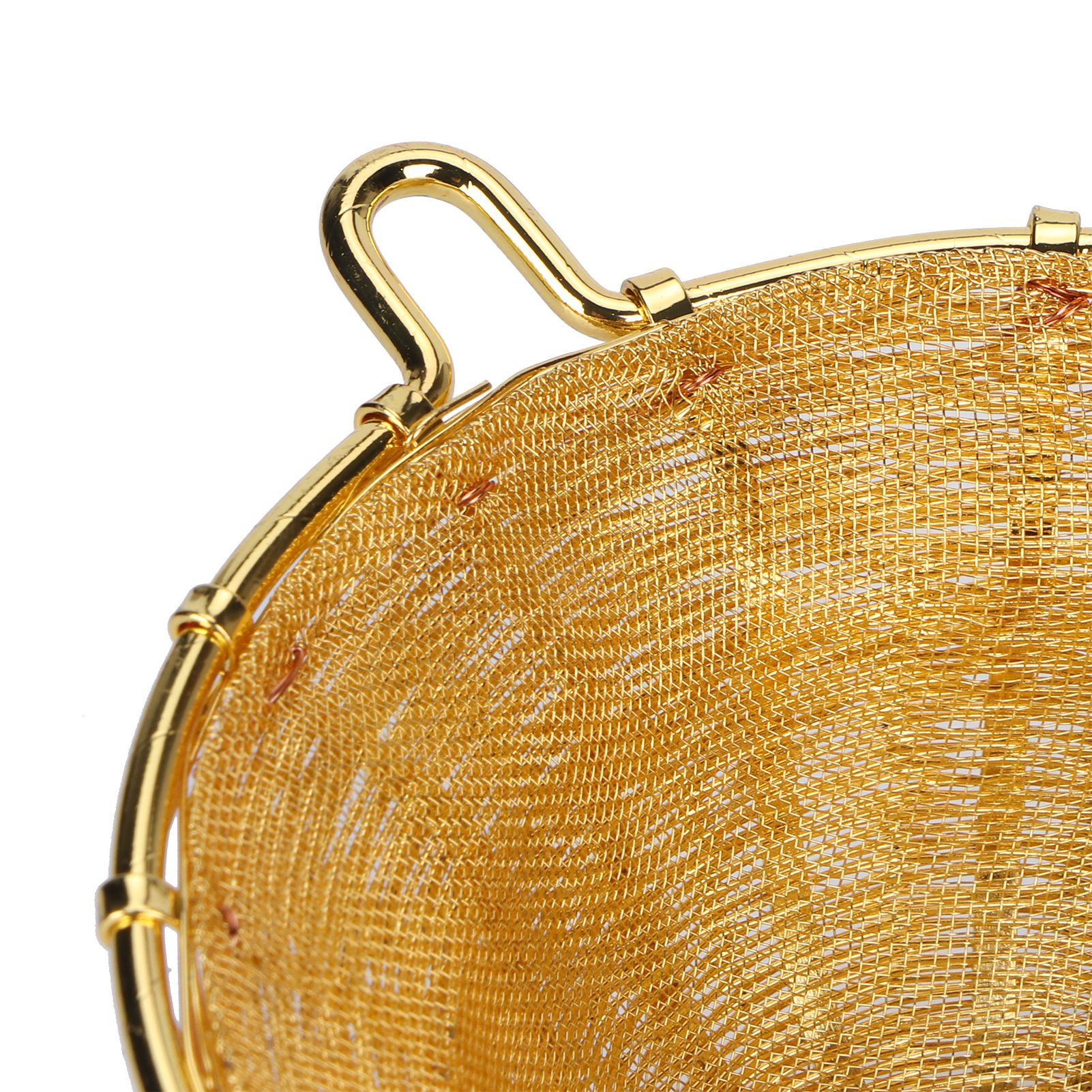Tea Infuser Strainer Pure Copper Reusable Loose Leaf Teapot Filter for Home Office view 12