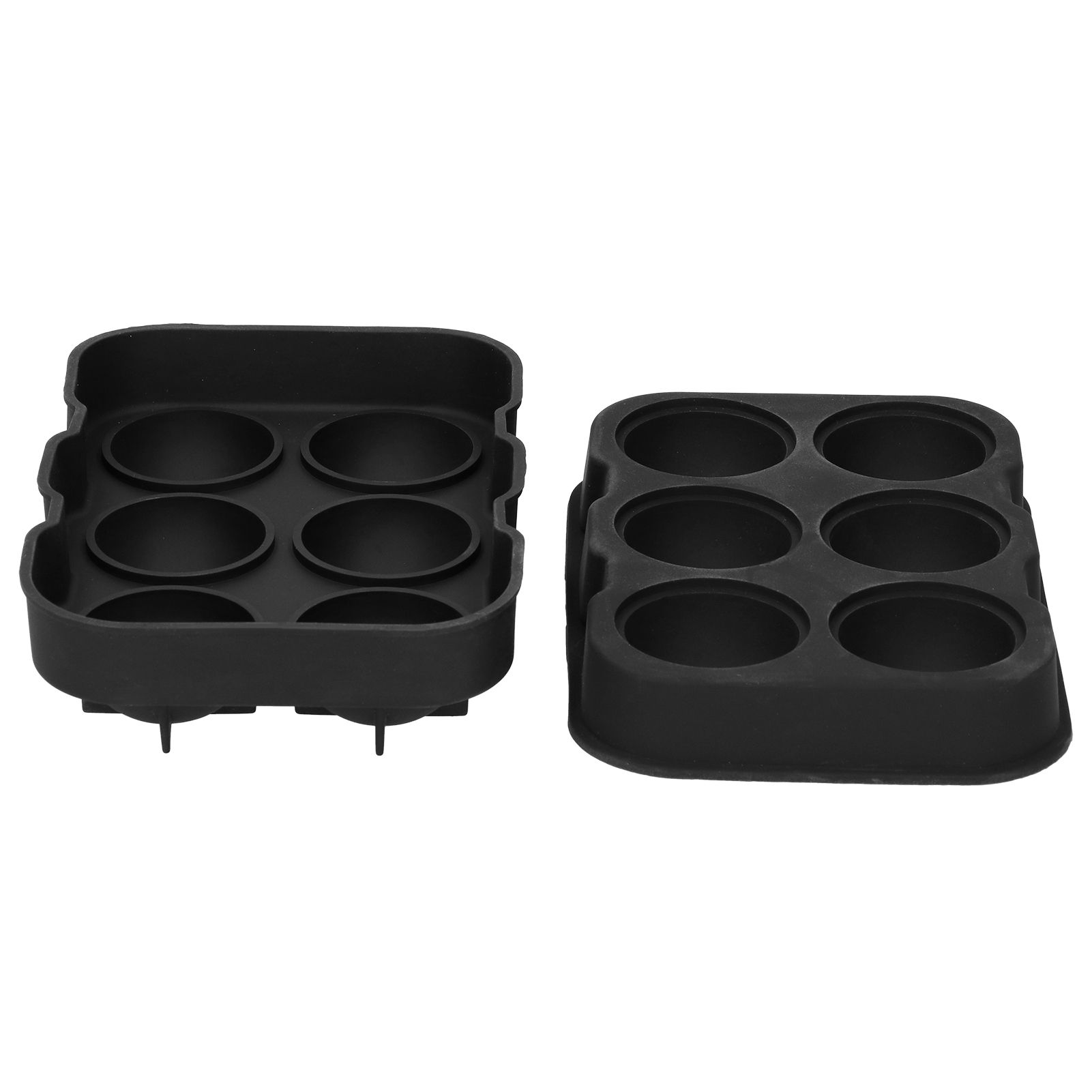 6 Cavity DIY Ice Cubes Mold Ice Ball Maker Mould Tray for Bar Party Cocktail view 3