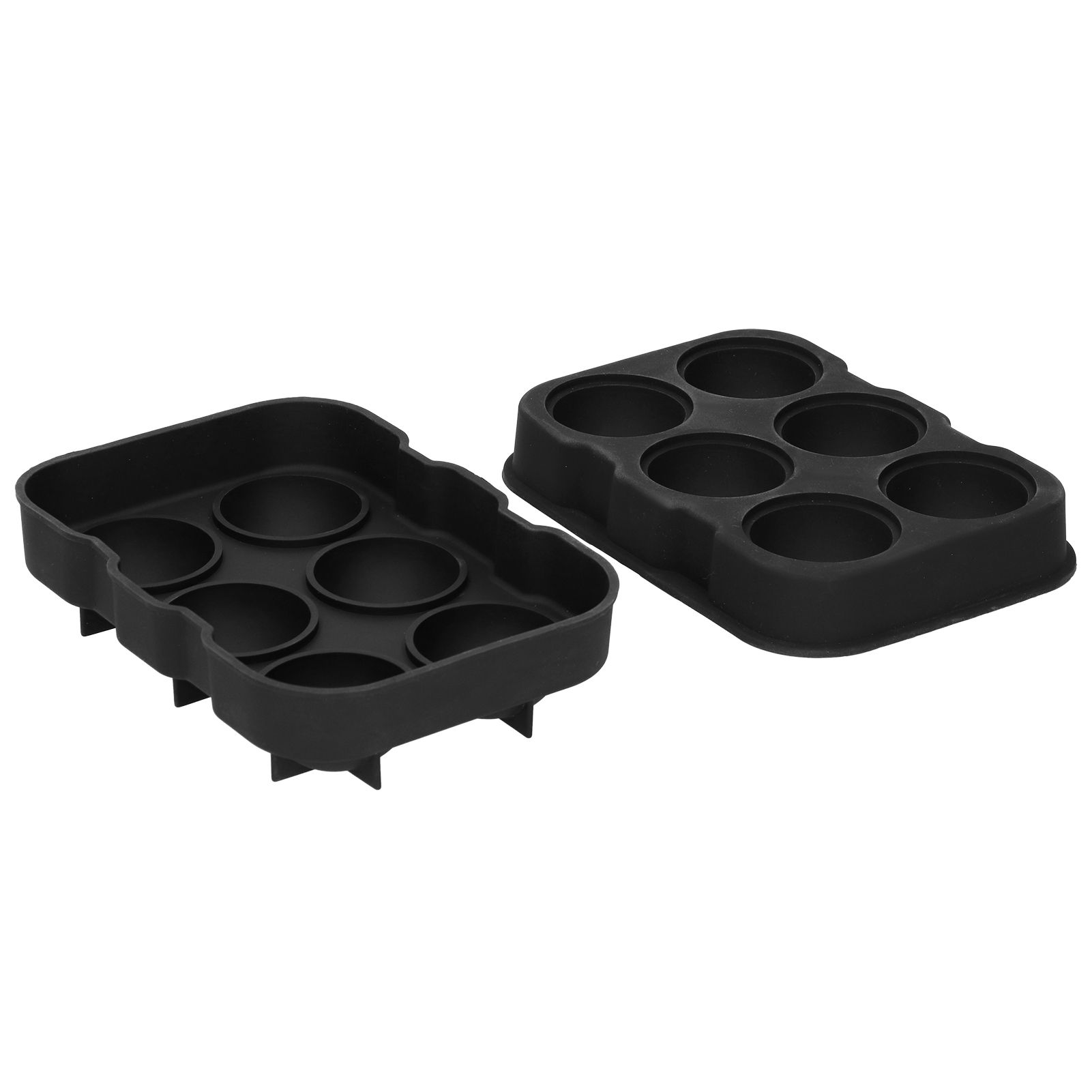 6 Cavity DIY Ice Cubes Mold Ice Ball Maker Mould Tray for Bar Party Cocktail view 4
