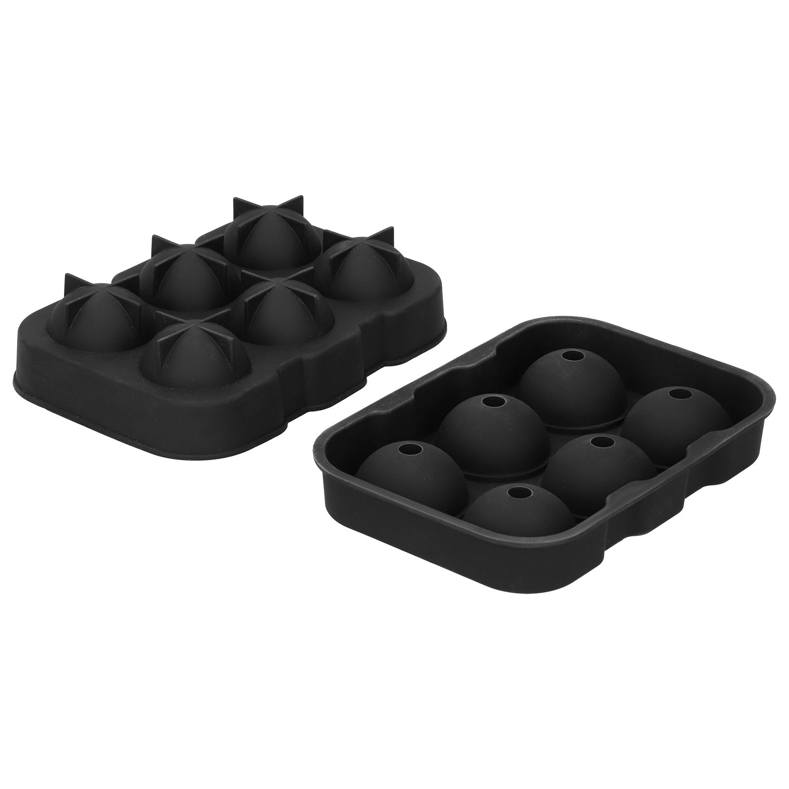 6 Cavity DIY Ice Cubes Mold Ice Ball Maker Mould Tray for Bar Party Cocktail view 6
