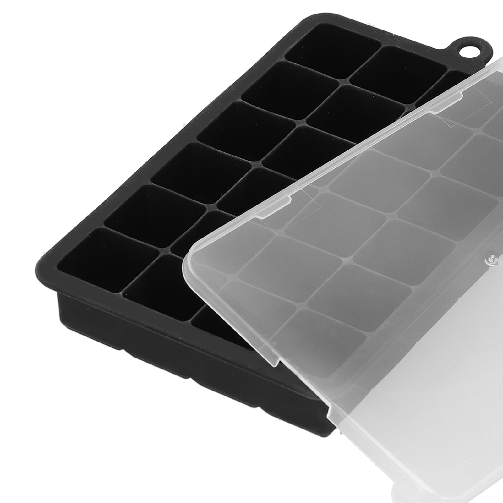 24 Grid Silicone Ice Cubes Maker Mold Square DIY Ice Maker Kitchen Bar view 11