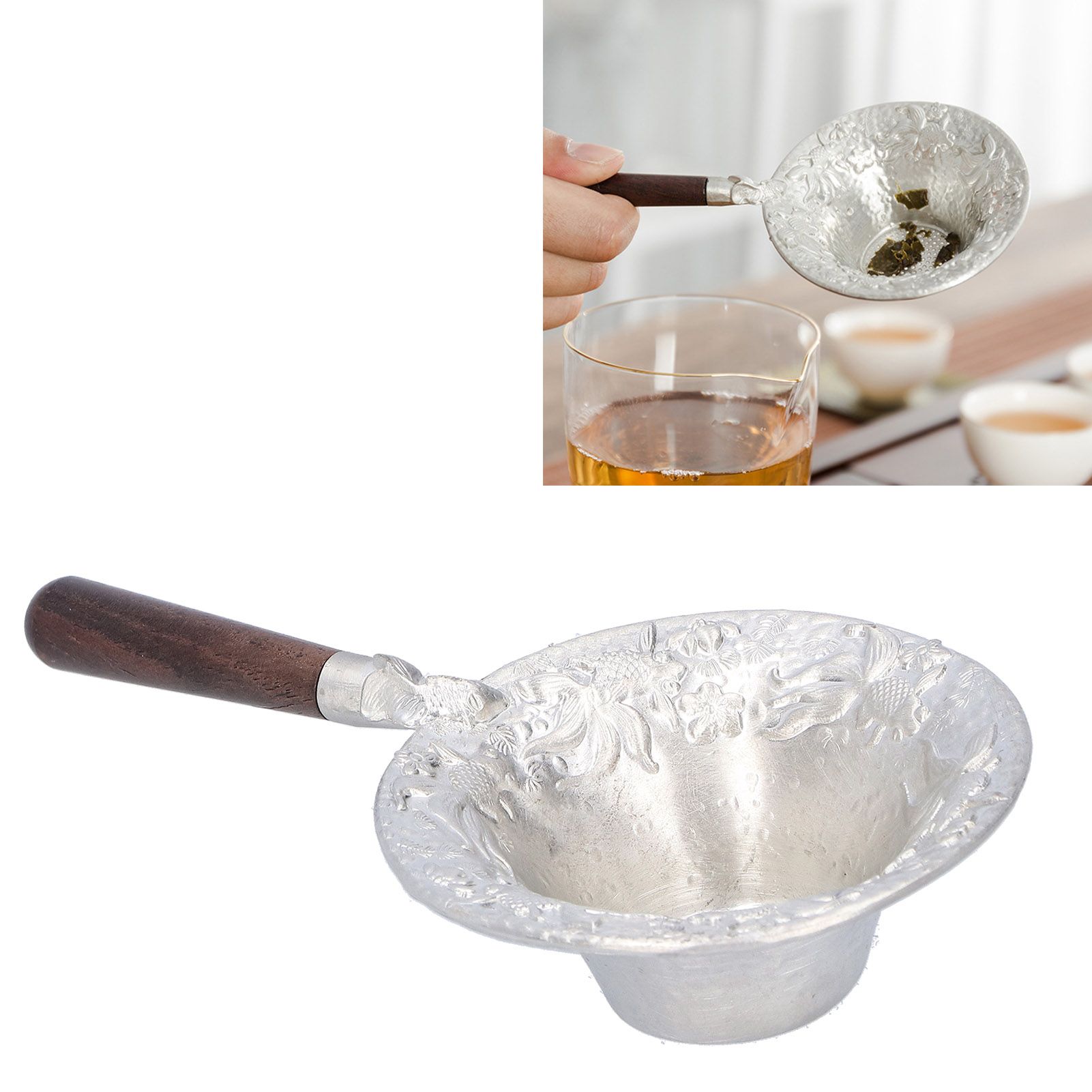 Tea Strainer Japanese Style Hand Made Tea Leaf Infuser Filter Tea Set view 10