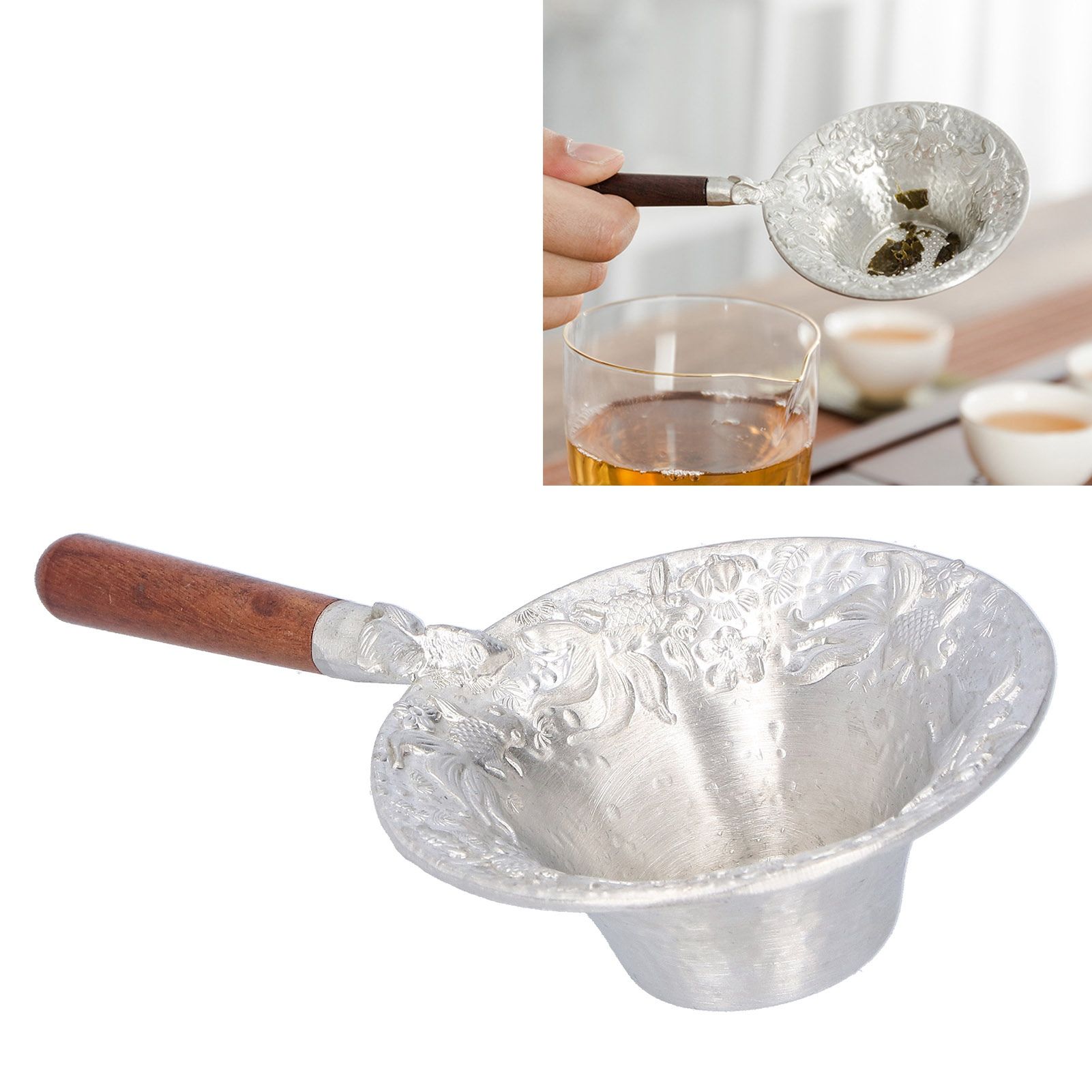 Tea Strainer Japanese Style Hand Made Tea Leaf Infuser Filter Tea Set view 10