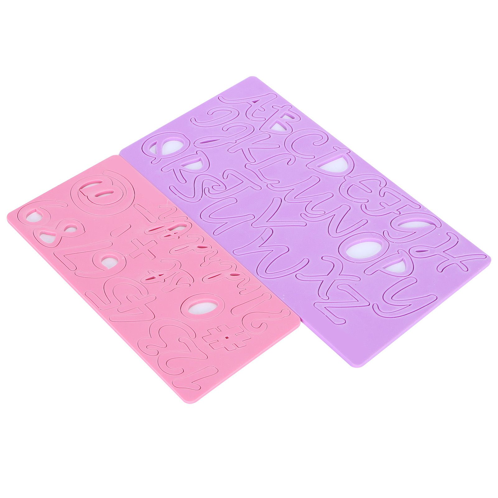 Cake Embossing Mold Alphabet Number Fondant Cake Embosser Decoration Baking Tool view 2
