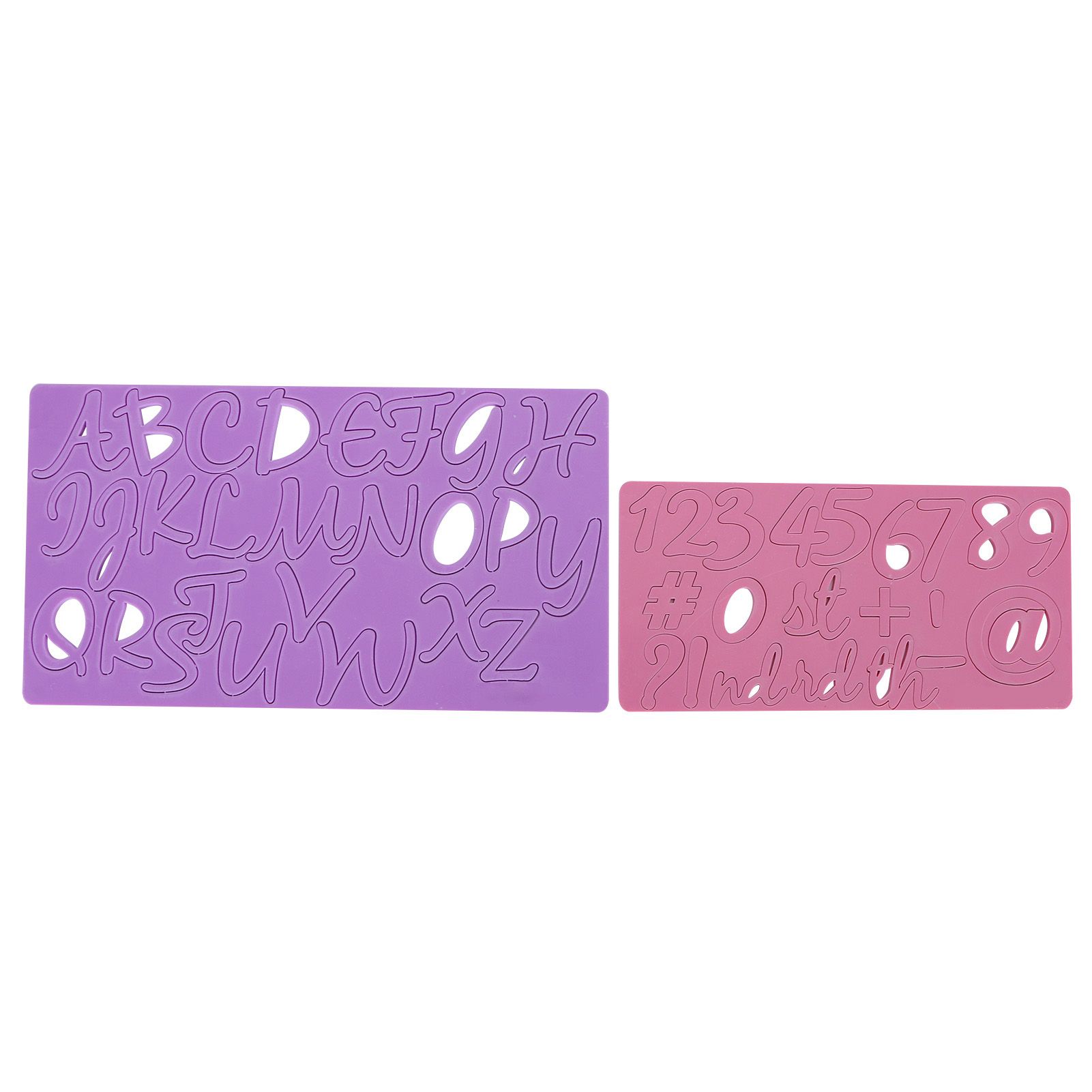 Cake Embossing Mold Alphabet Number Fondant Cake Embosser Decoration Baking Tool view 7