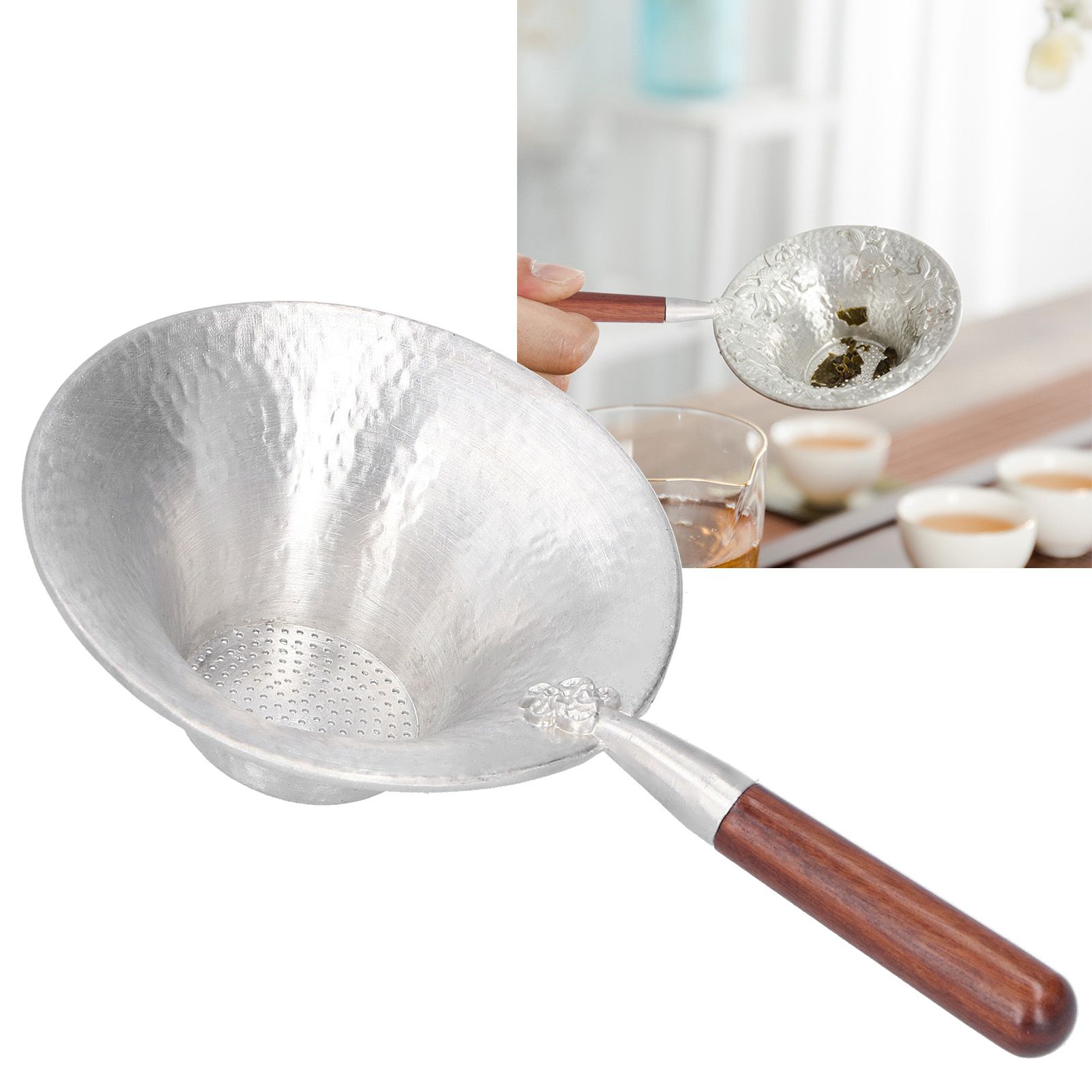 Tea Strainer Innovative Tea Leaf Infuser Filter Brewing Device for Home Office view 9