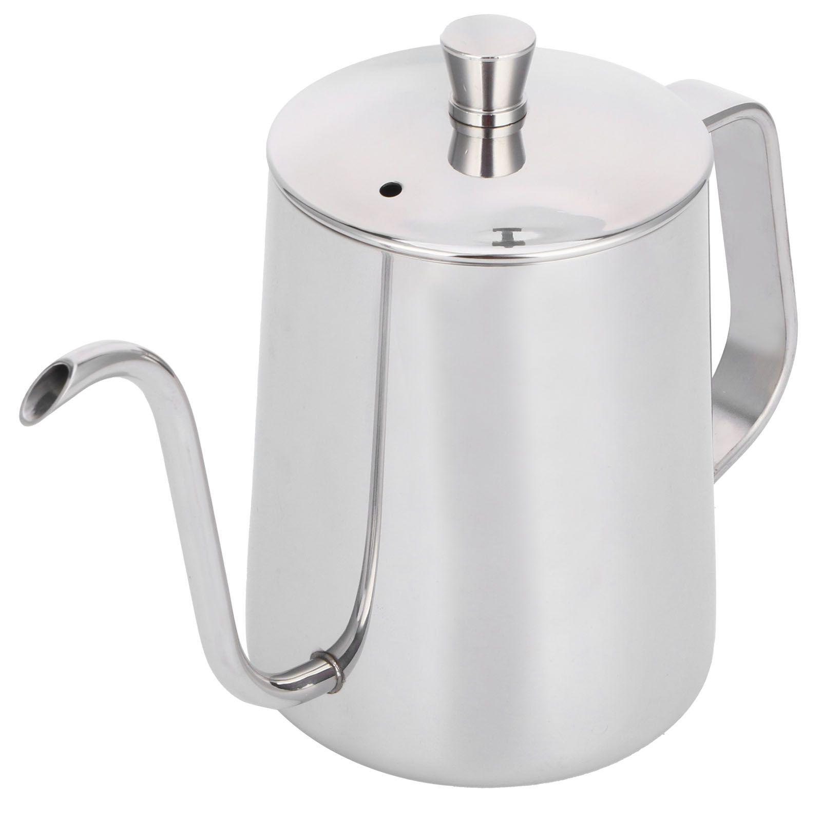 600ml Coffee Drip Kettle 304 Stainless Steel Slender Spout Thicken Coffee Pot view 2