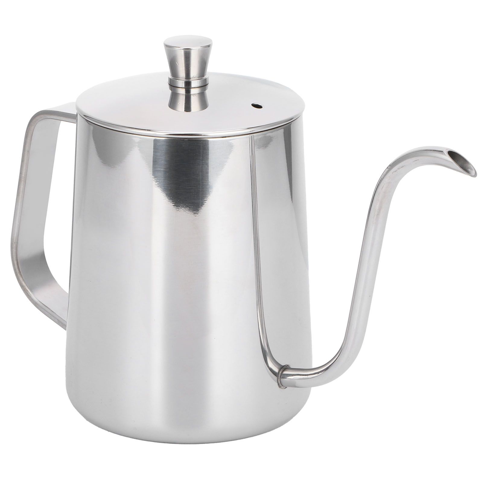 600ml Coffee Drip Kettle 304 Stainless Steel Slender Spout Thicken Coffee Pot view 3
