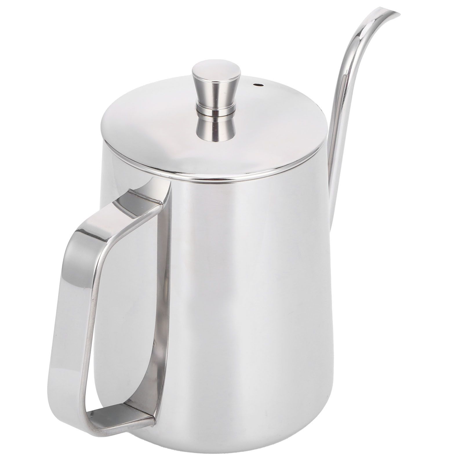 600ml Coffee Drip Kettle 304 Stainless Steel Slender Spout Thicken Coffee Pot view 4