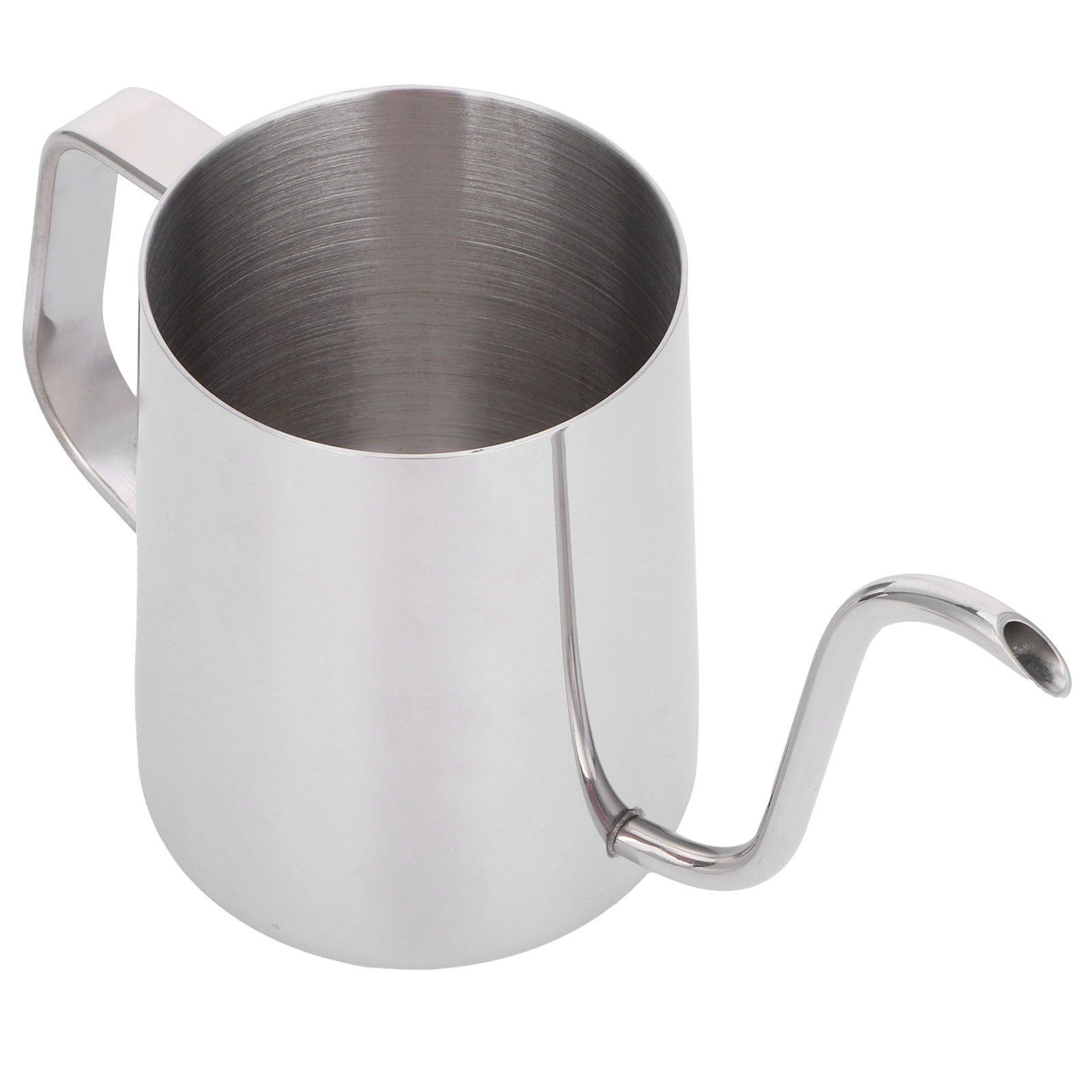 600ml Coffee Drip Kettle 304 Stainless Steel Slender Spout Thicken Coffee Pot view 8