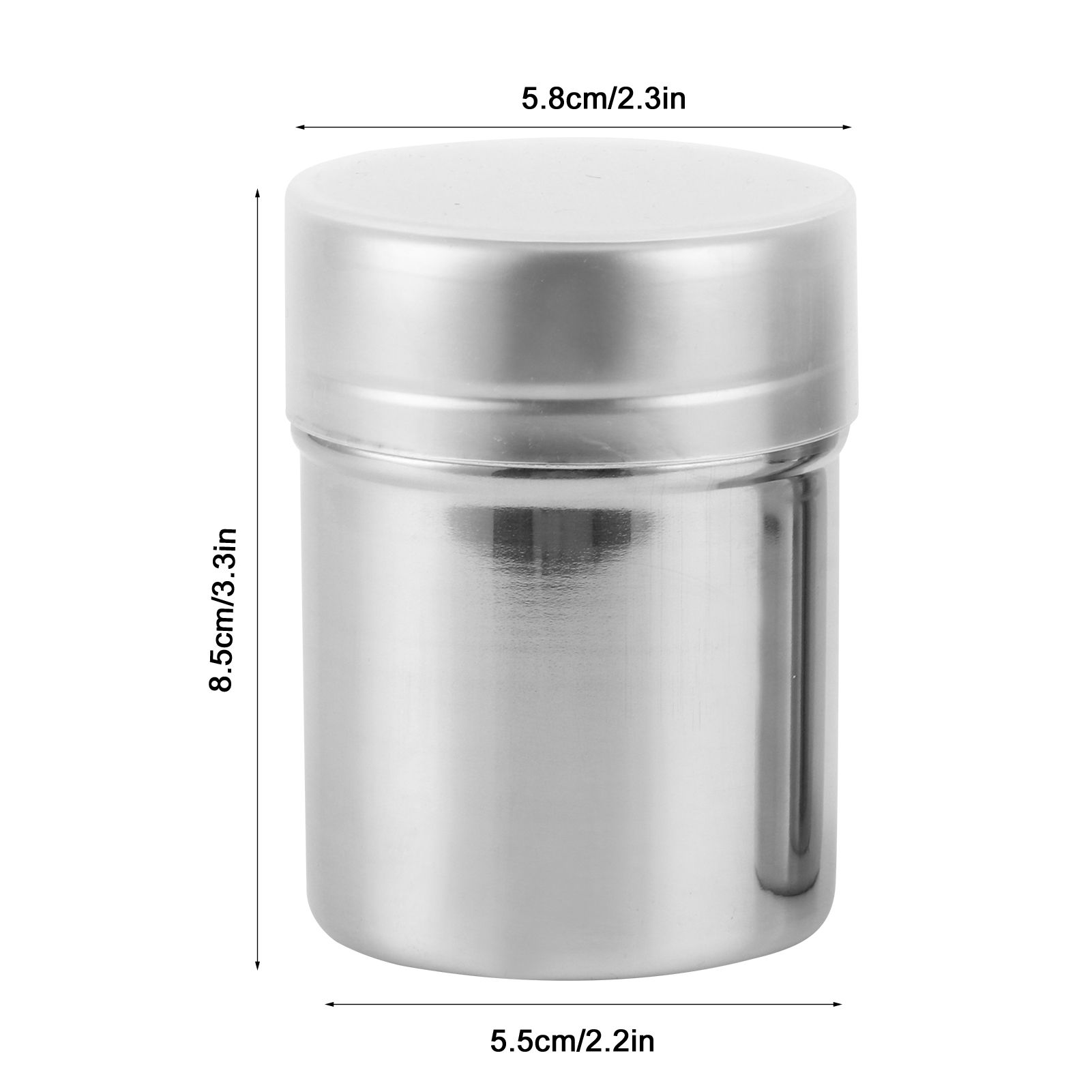 Stainless Steel Fine Mesh Powder Shaker Chocolate Coffee Sifter for Kitchen view 13