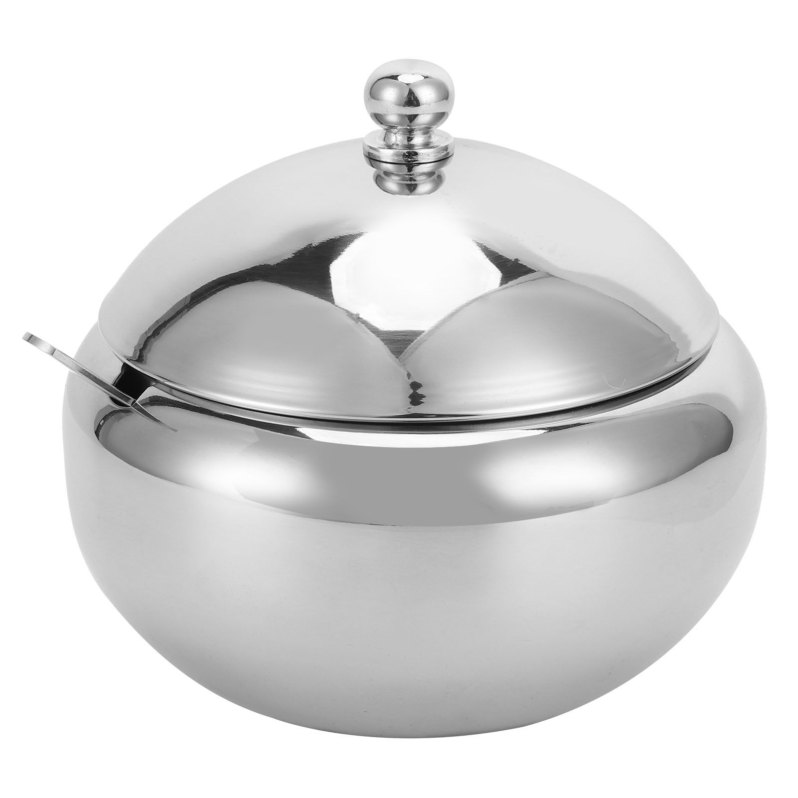 Seasoning Box 304 Stainless Steel Sugar Salt Bowl Container Household Supplies view 6