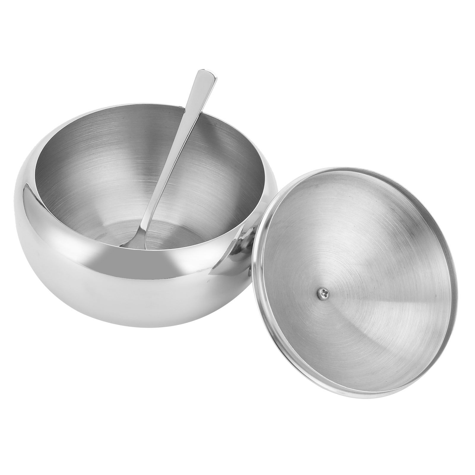 Seasoning Box 304 Stainless Steel Sugar Salt Bowl Container Household Supplies view 7