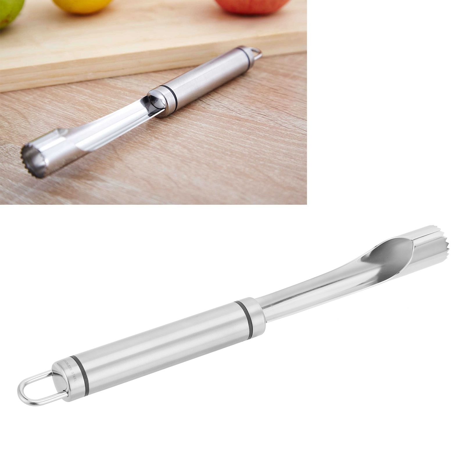 Apples Corer 304 Stainless Steel Fruit Pear Core Remover Tool Home Kitchen Gadgets view 9