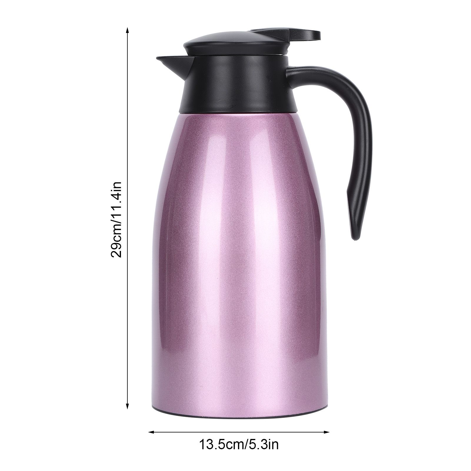 2L Large Capacity Insulated Hot Water Pot Inner Stainless Steel Thermal Coffee view 12