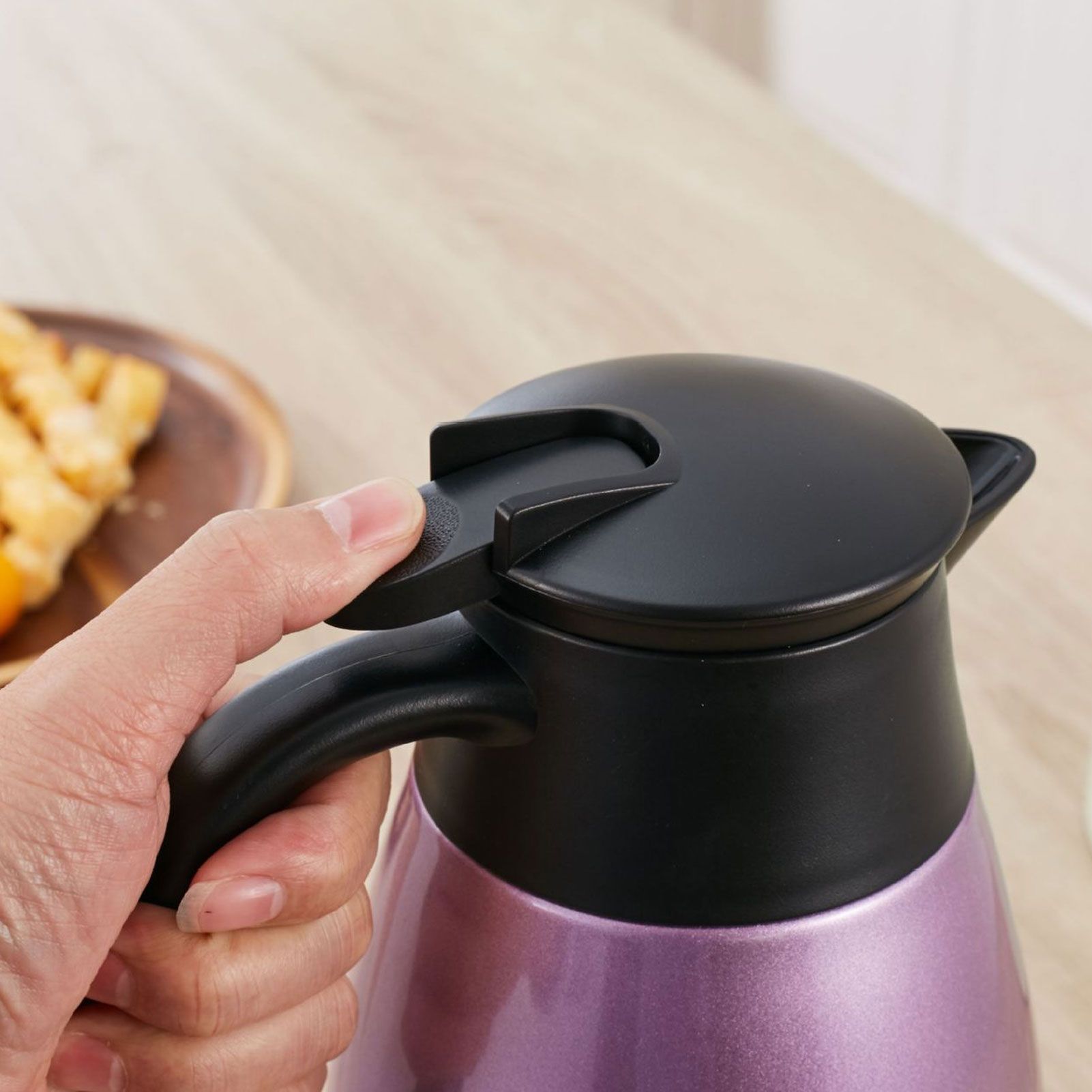 2L Large Capacity Insulated Hot Water Pot Inner Stainless Steel Thermal Coffee view 15
