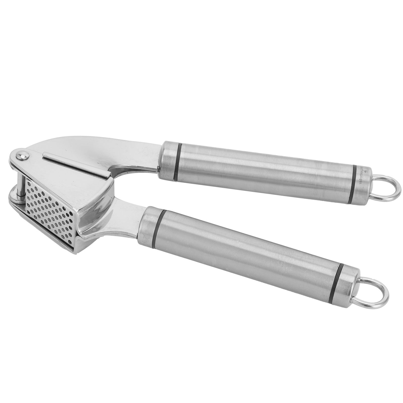 Manual Garlic Press Mincer 304 Stainless Steel Garlic Chopper Squeezer Kitchen view 4