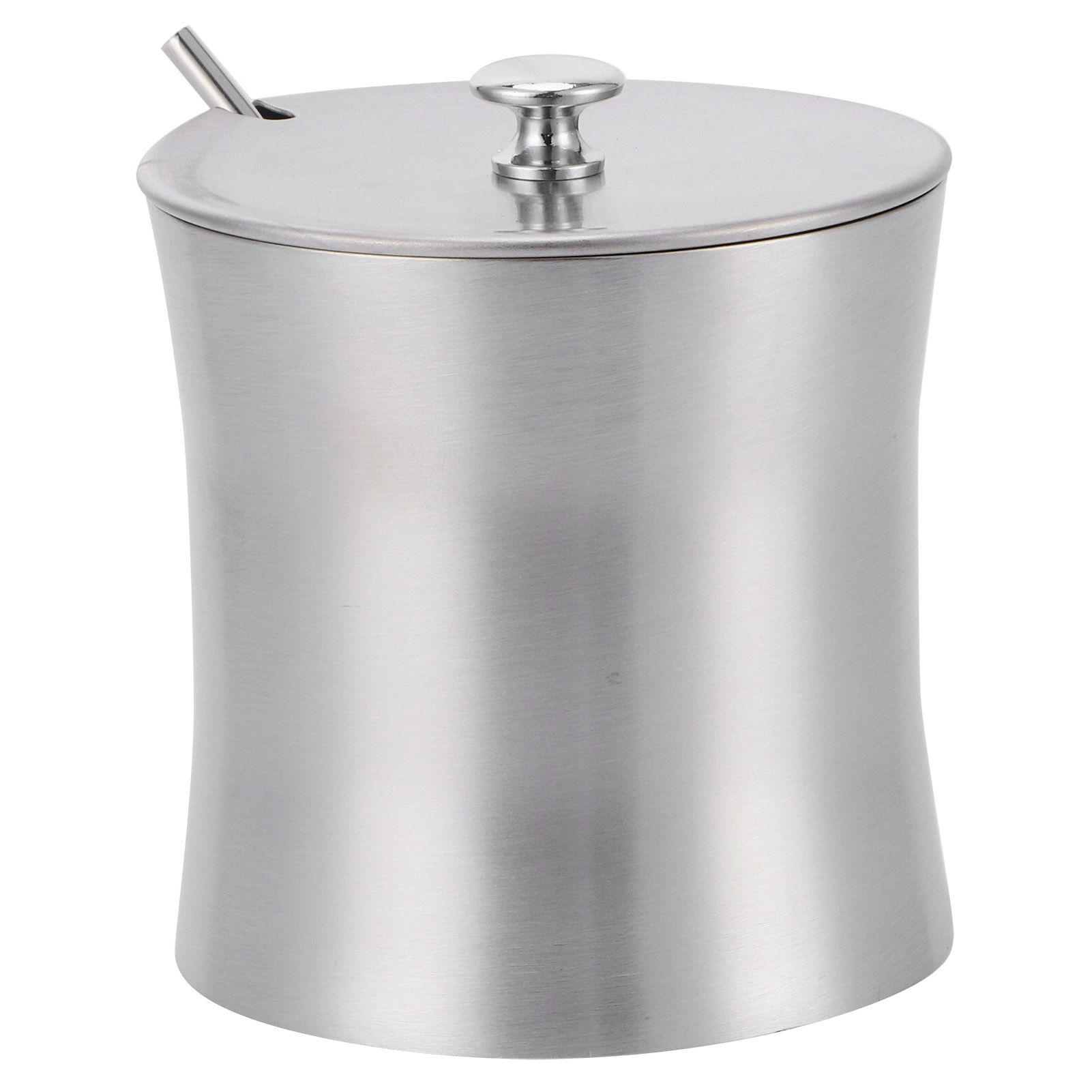 Stainless Steel Seasoning Pot Can Spice Condiment Bottle Pot Jar with Cover Spoon view 6