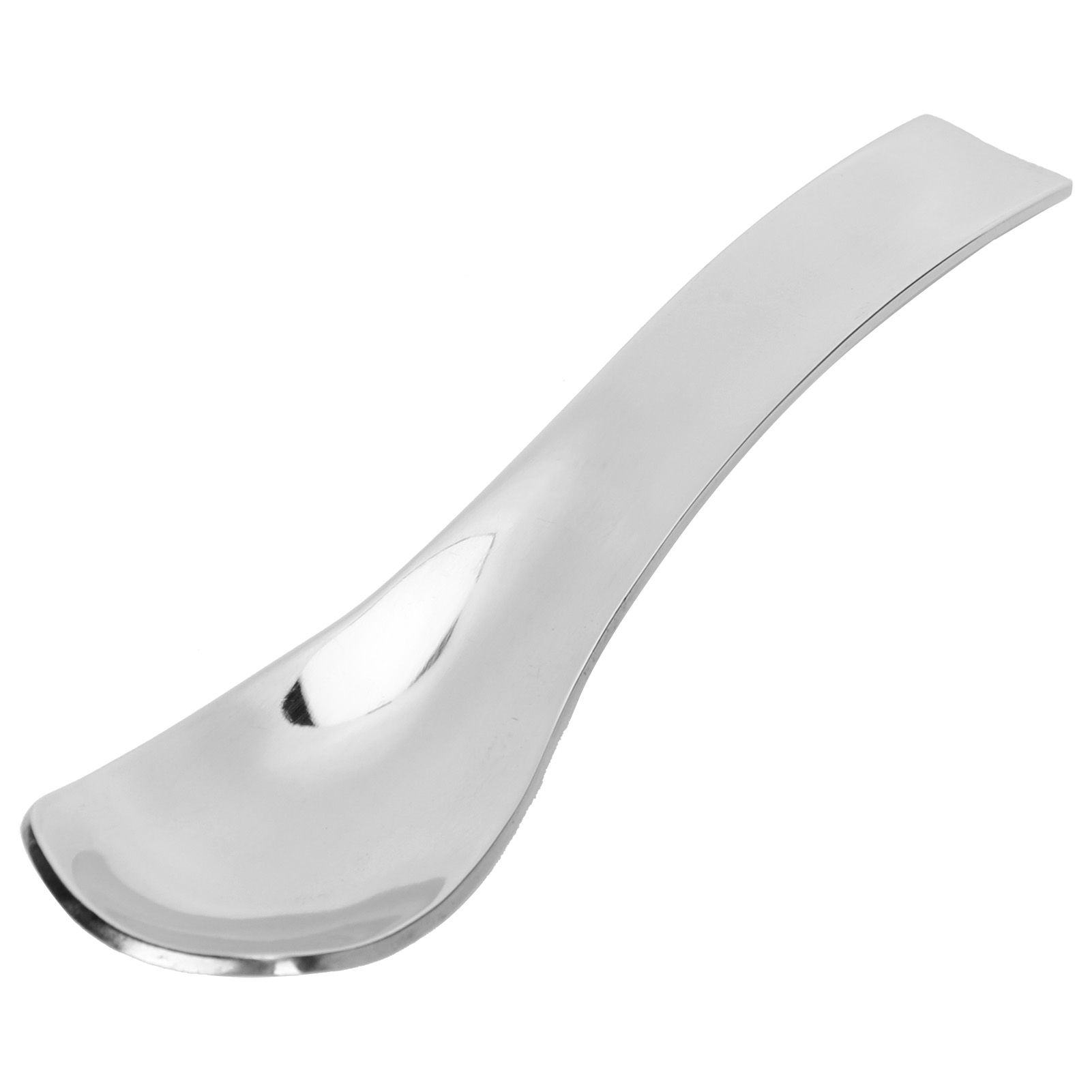 Stainless Steel Spoon Teaspoon Ice Cream Scoop Home Restaurant Polishing