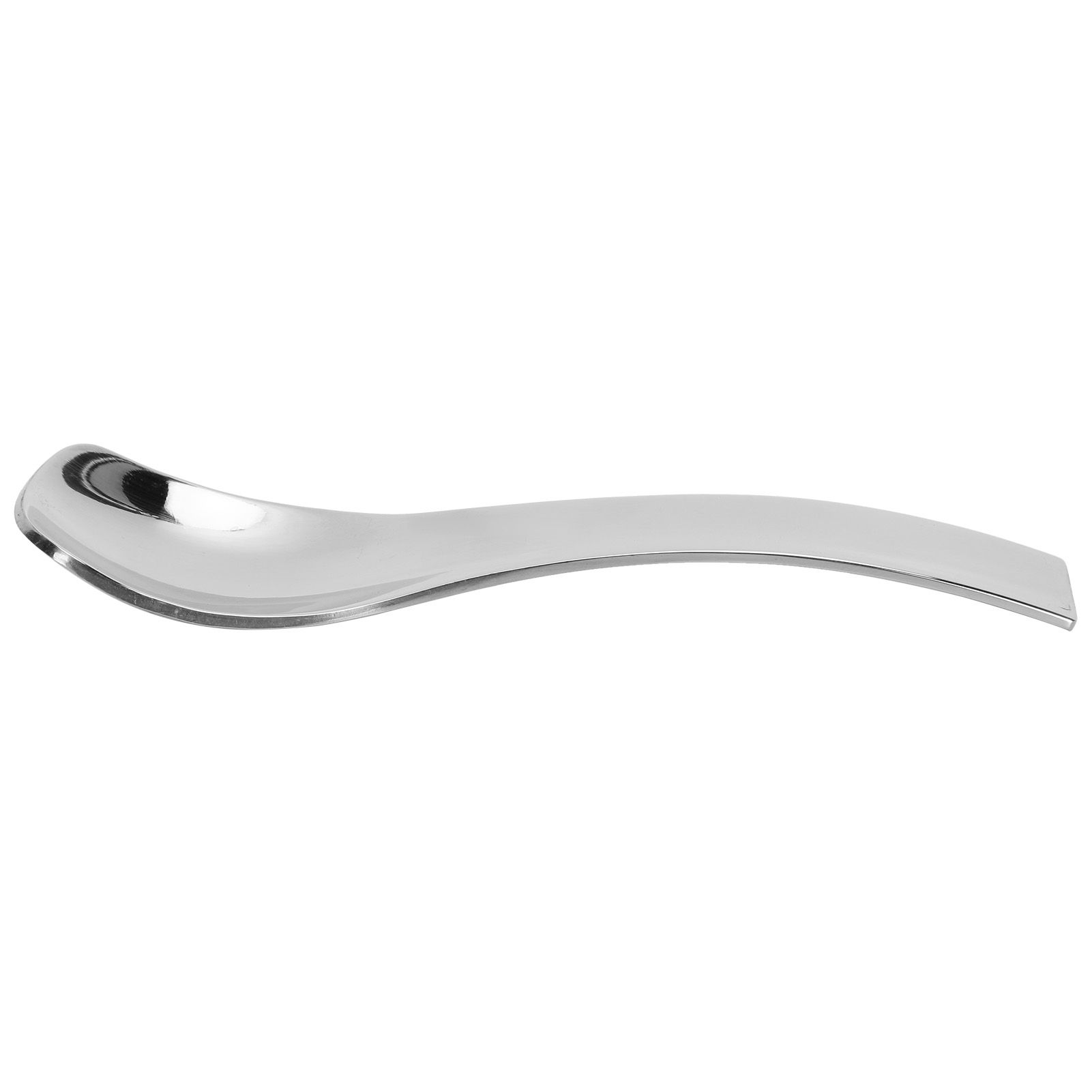 Stainless Steel Spoon Teaspoon Ice Cream Scoop Home Restaurant Polishing view 3